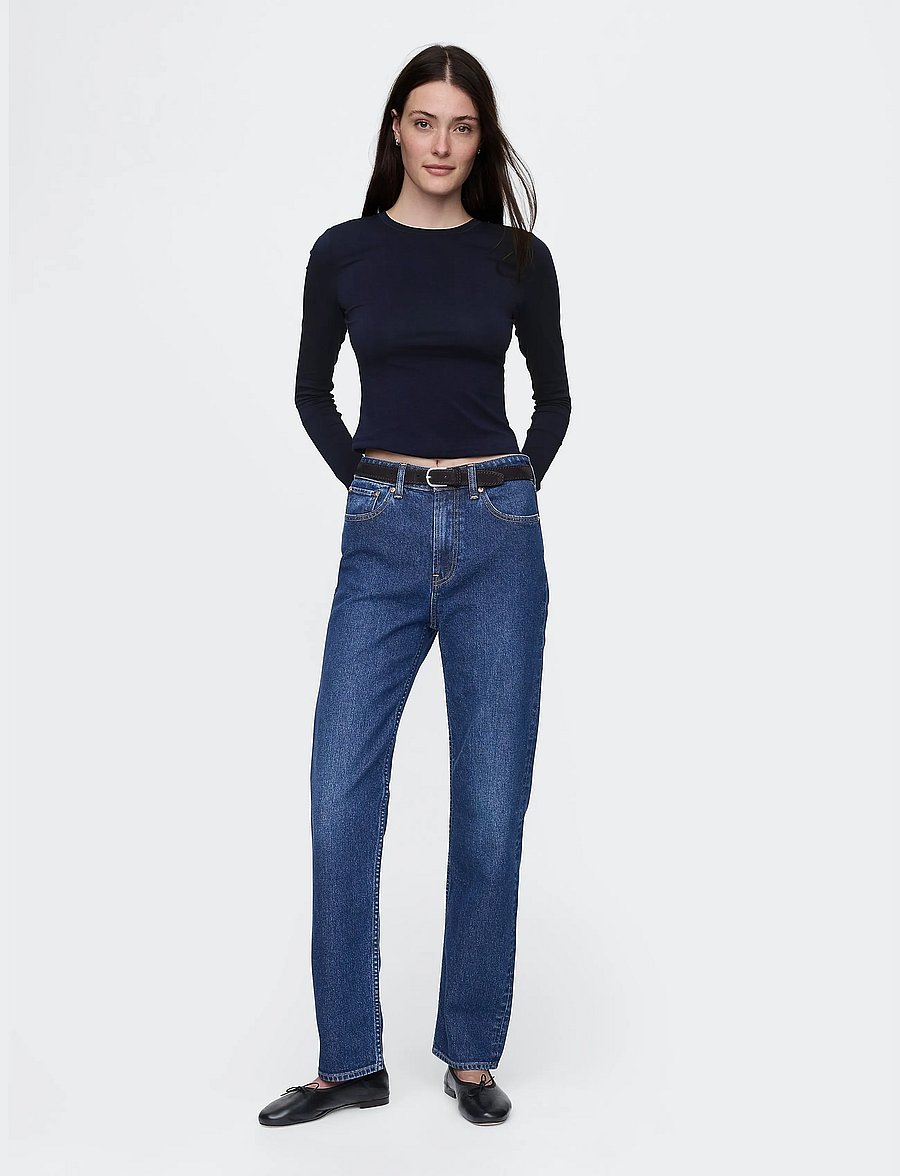 GAP - CloseKnit Jersey T-Shirt from the GAP collection - navy uniform - 3