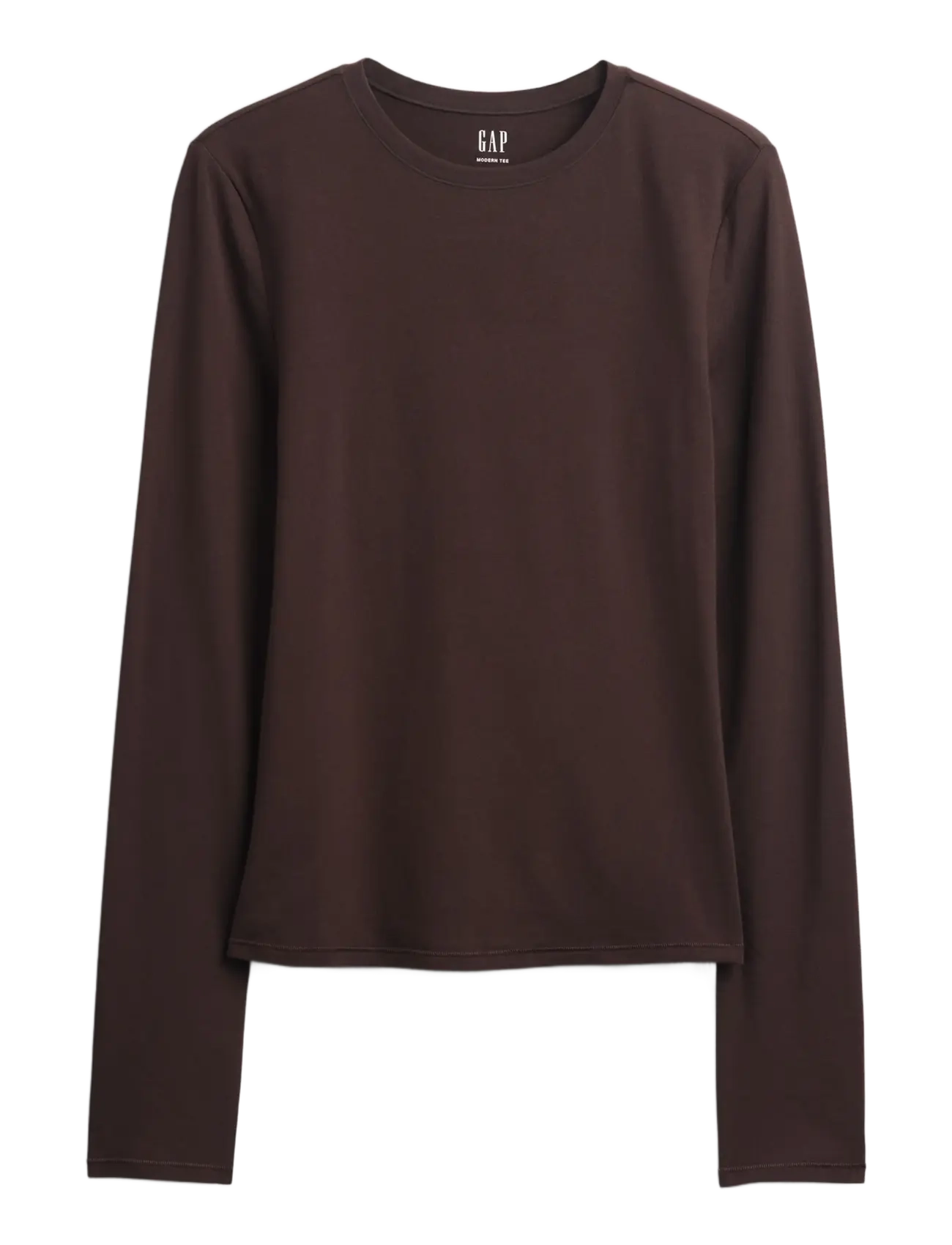 GAP - CloseKnit Jersey T-Shirt from the GAP collection - pikkade varrukatega topid - terra brown v2 - 1