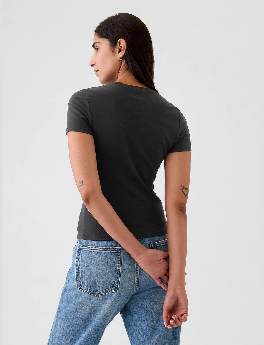 GAP - CloseKnit Jersey T-Shirt from the GAP collection - black - 2