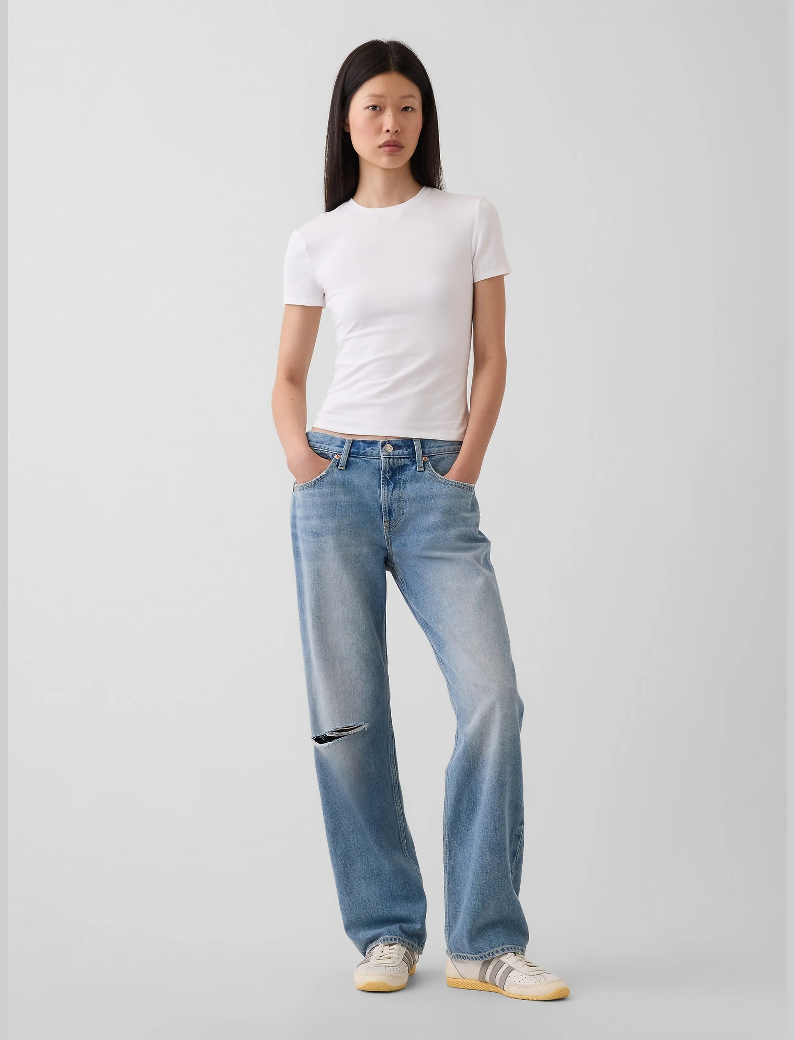 GAP - CloseKnit Jersey T-Shirt from the GAP collection - t-shirts - fresh white - 2