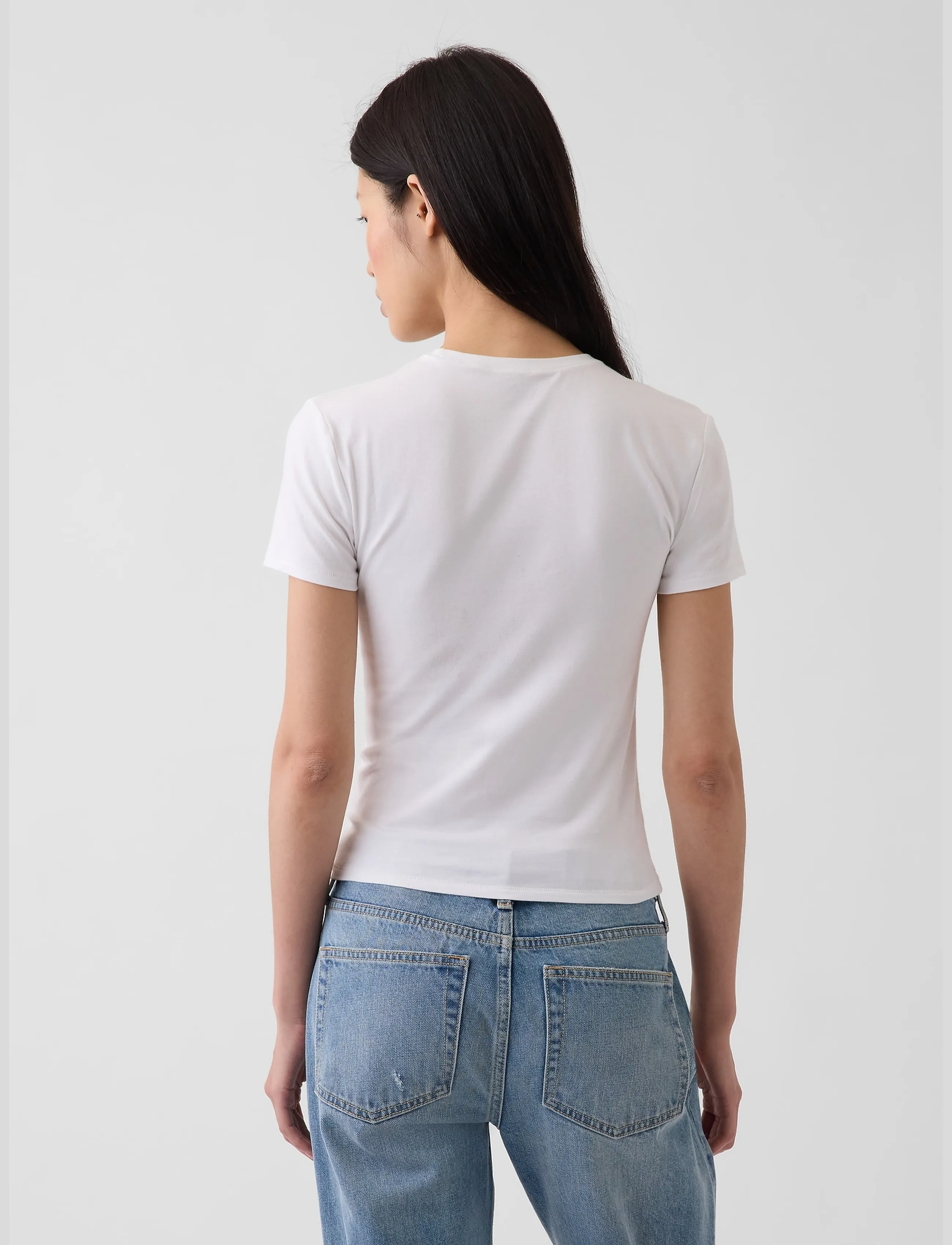 GAP - CloseKnit Jersey T-Shirt from the GAP collection - t-shirts - fresh white - 3