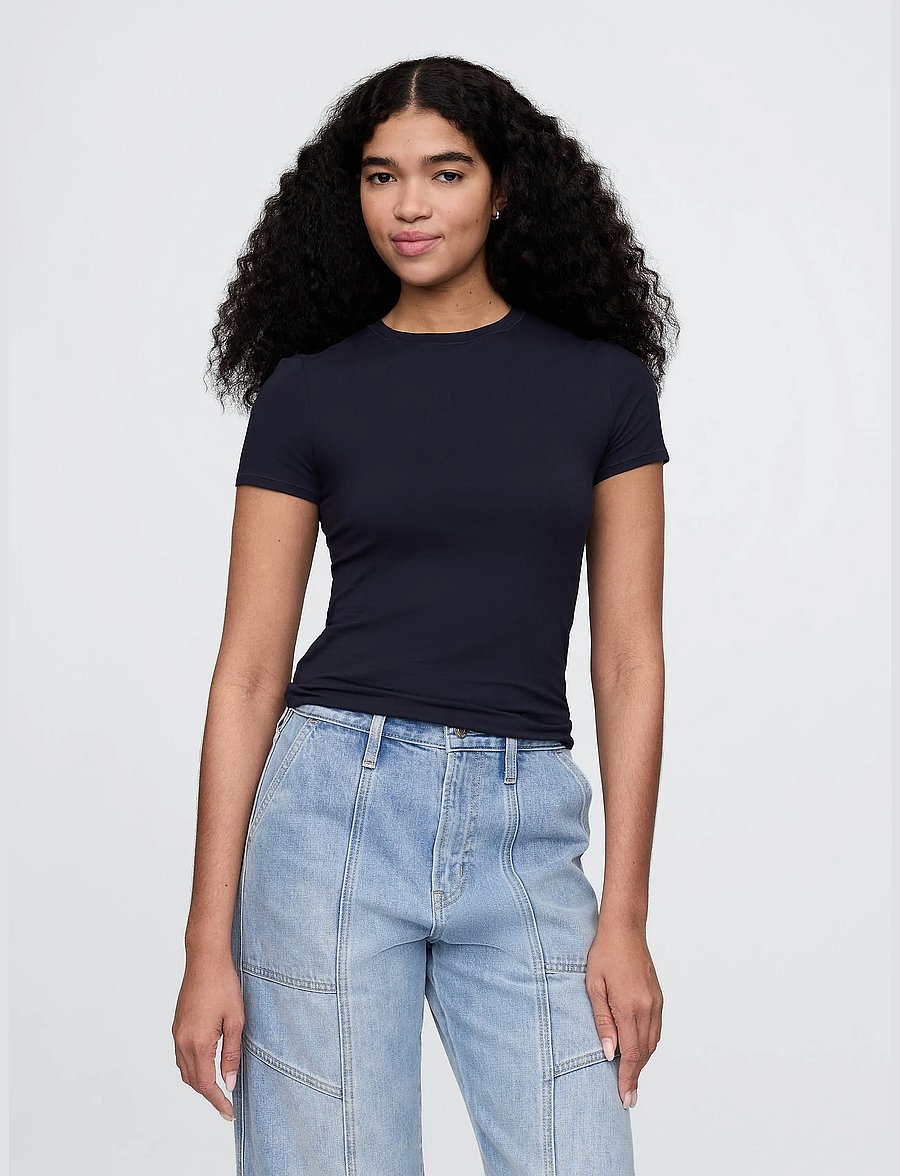 GAP - CloseKnit Jersey T-Shirt from the GAP collection - t-shirts - navy uniform - 0