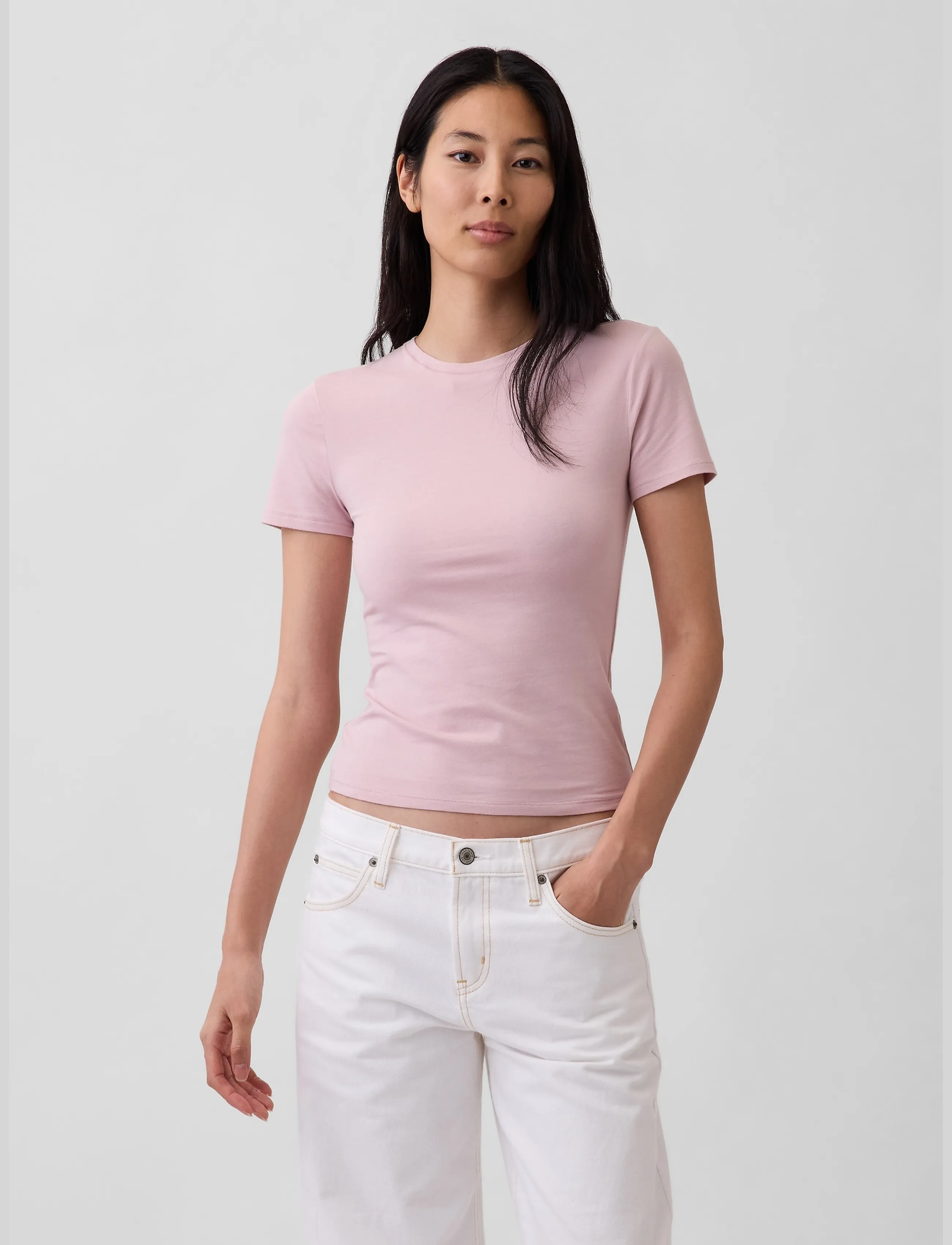 GAP CloseKnit Jersey T-Shirt from the GAP collection - T-shirts - PRIMITIVE / pink/rose