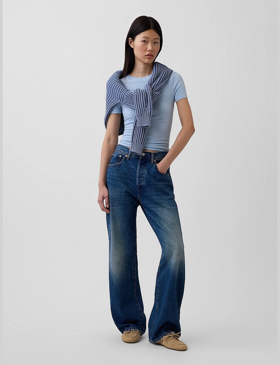 GAP - CloseKnit Jersey T-Shirt from the GAP collection - t-shirts - sail blue - 2