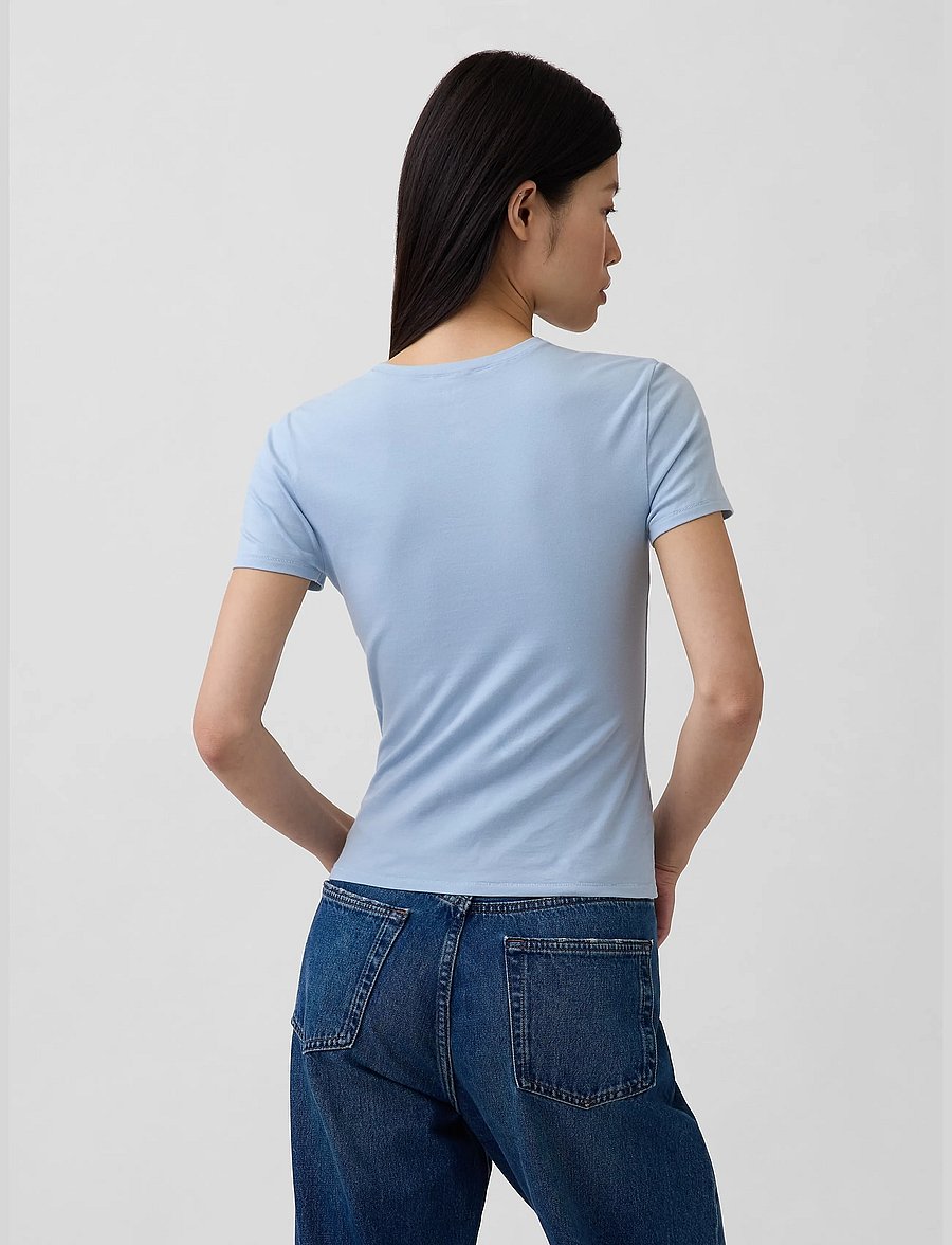 GAP - CloseKnit Jersey T-Shirt from the GAP collection - t-shirts - sail blue - 3