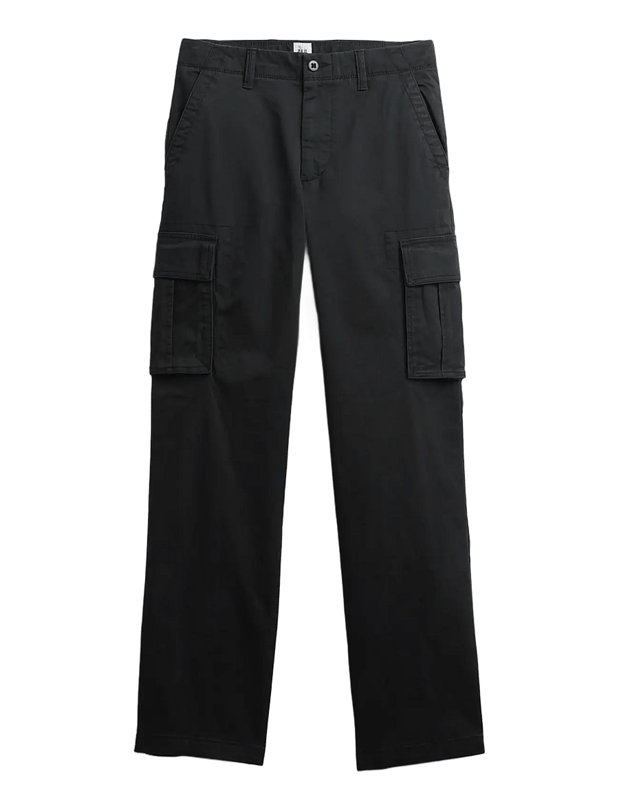 GAP - Essential Straight Cargo Pants from the GAP collection - cargohosen - moonless night v2 - 1