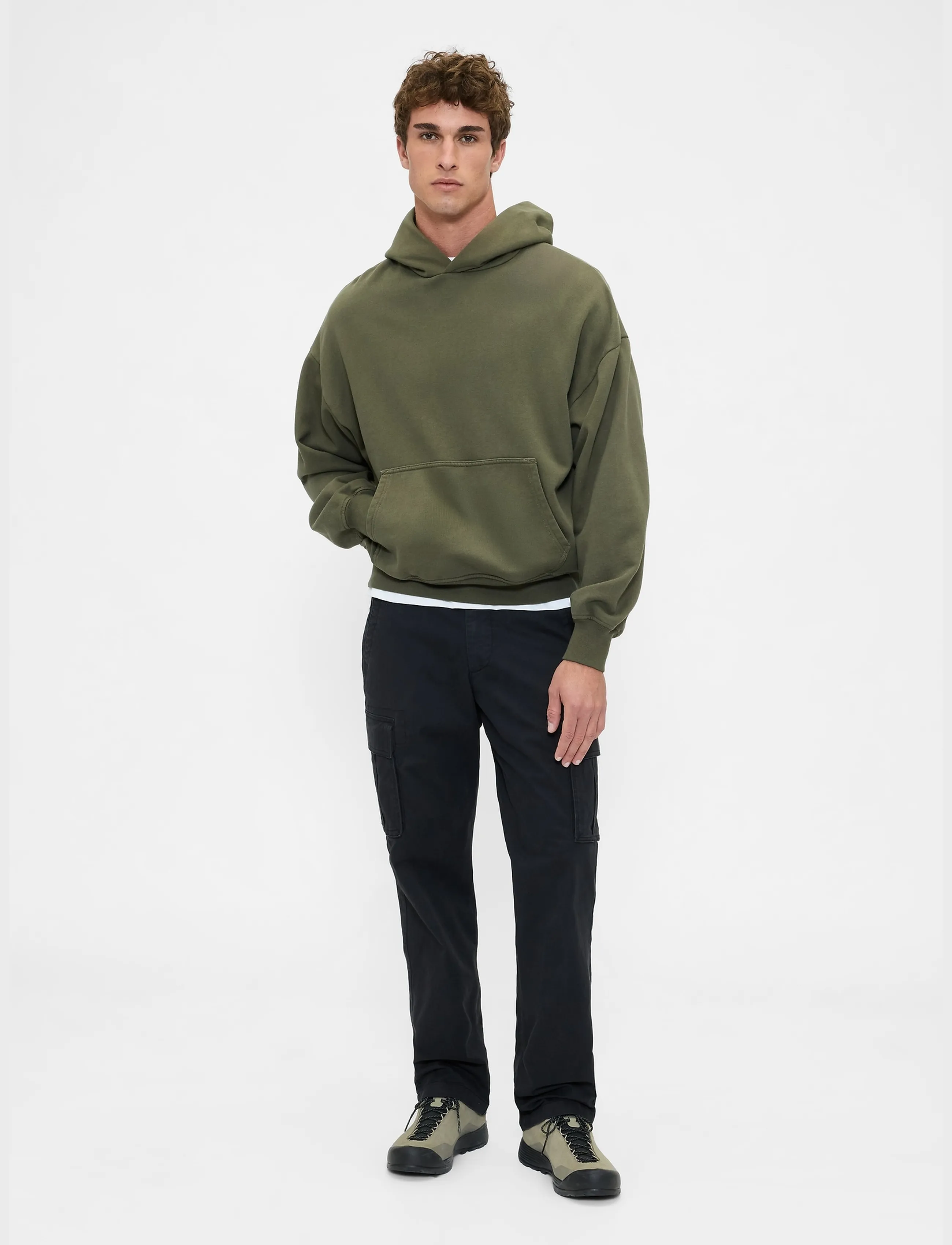GAP - Essential Straight Cargo Pants from the GAP collection - cargohosen - moonless night v2 - 3