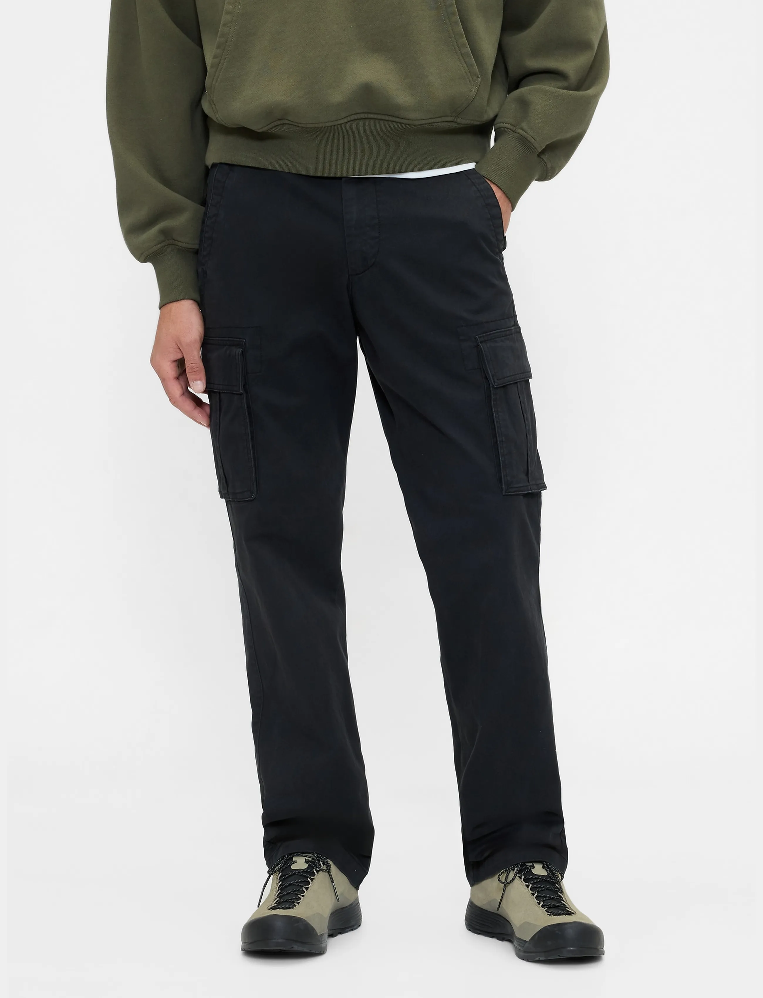 GAP - Essential Straight Cargo Pants from the GAP collection - cargohosen - moonless night v2 - 5