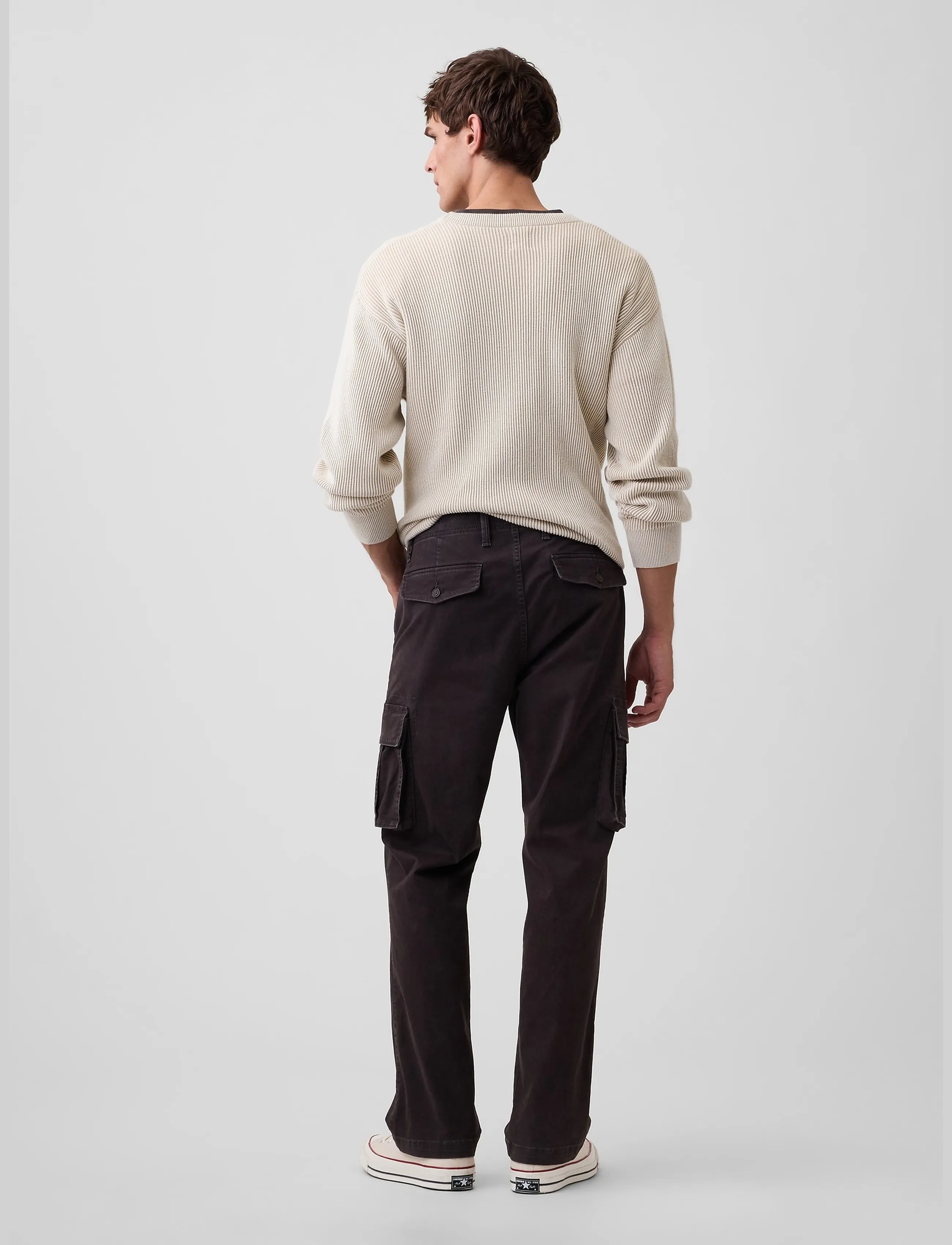 GAP - Essential Straight Cargo Pants from the GAP collection - cargo pants - terra brown - 2