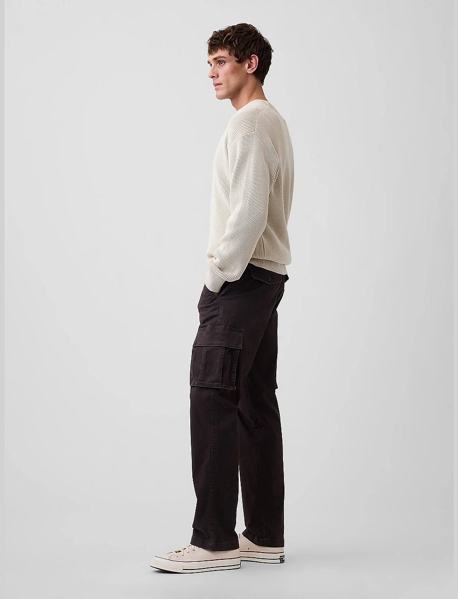 GAP - Essential Straight Cargo Pants from the GAP collection - cargo pants - terra brown - 4