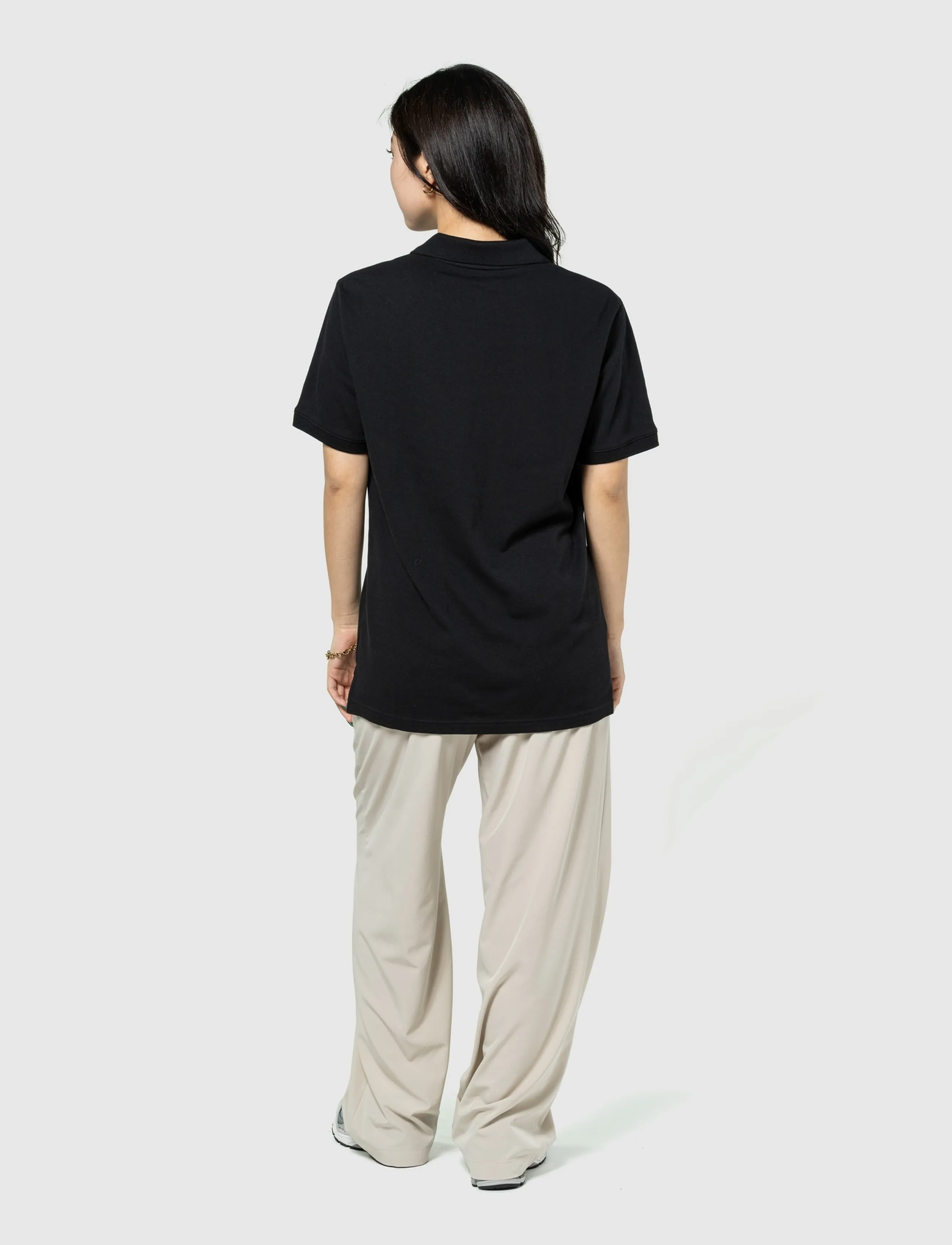 GAP - Gap Logo Pique Polo Shirt - kortärmade pikéer - black 013 - 4