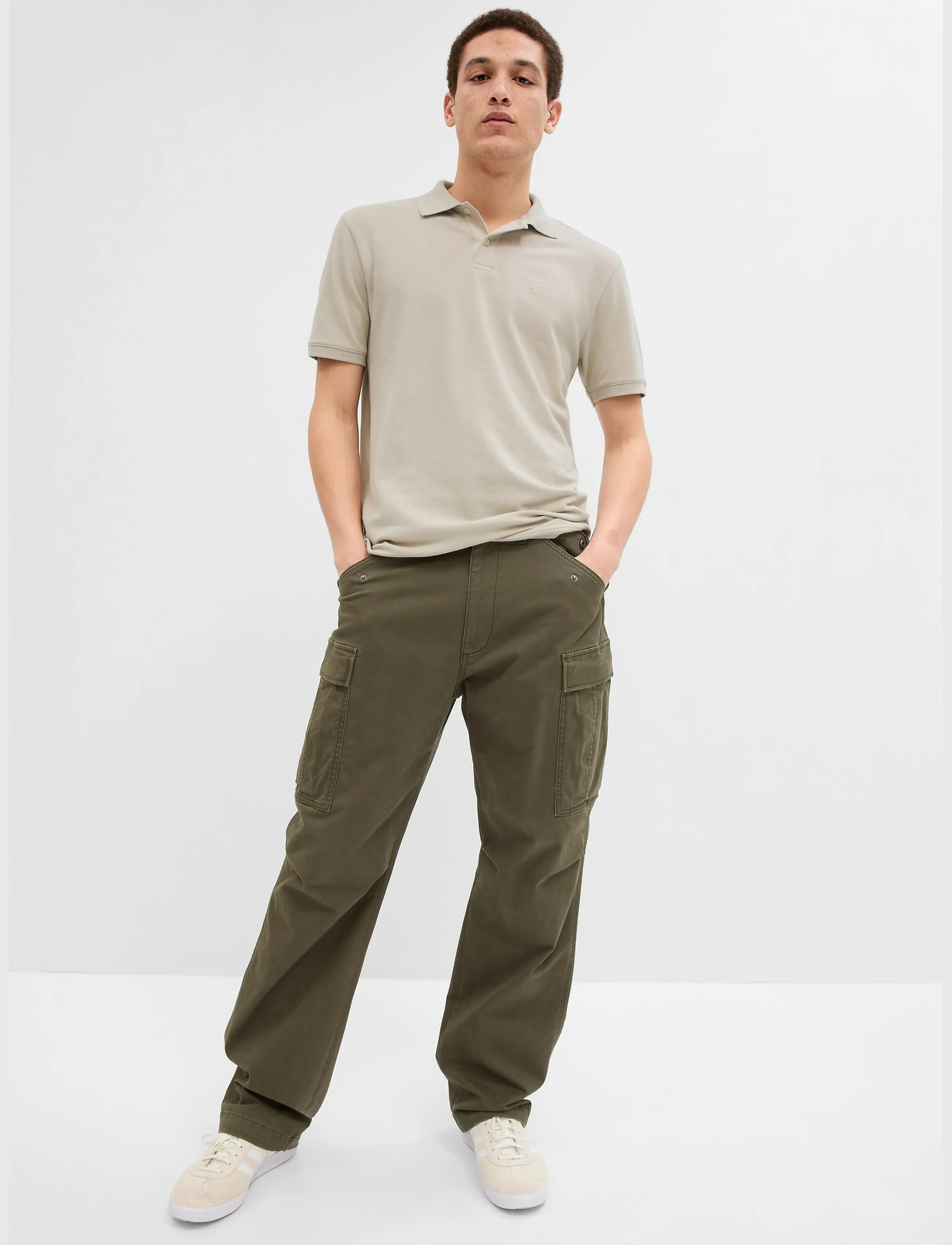 Logo Pique Polo Shirt
