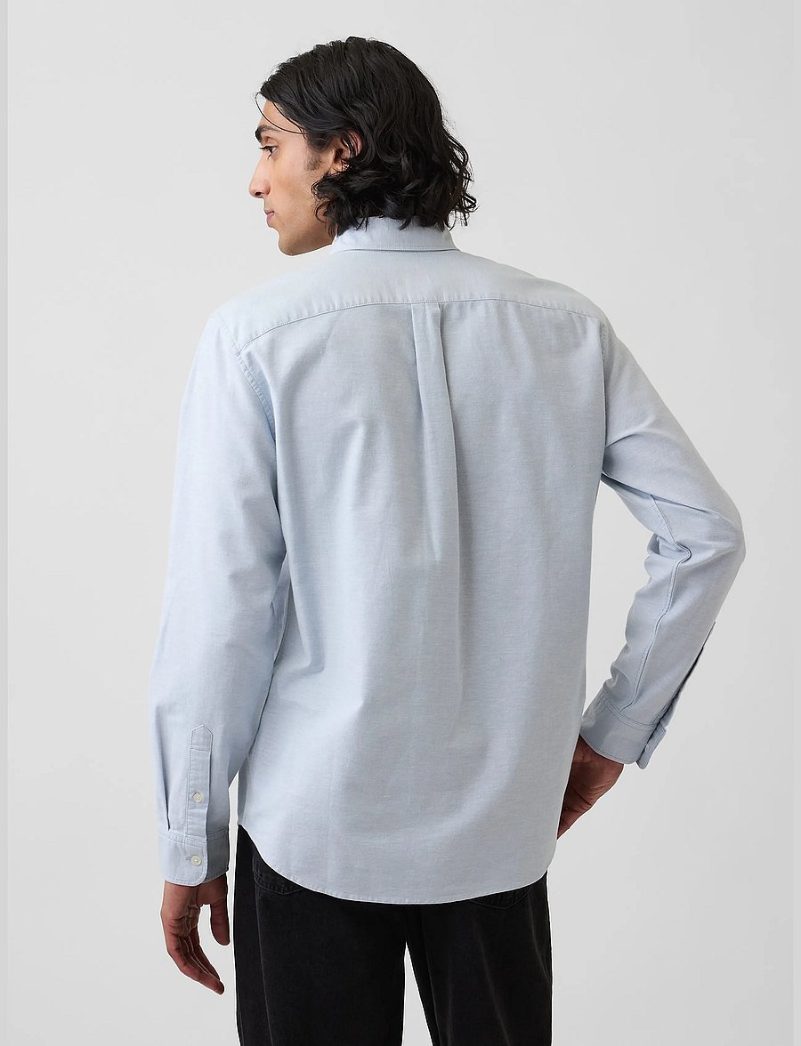 GAP - Oxford Button-Down Shirt from the GAP collection - casual shirts - light blue - 2