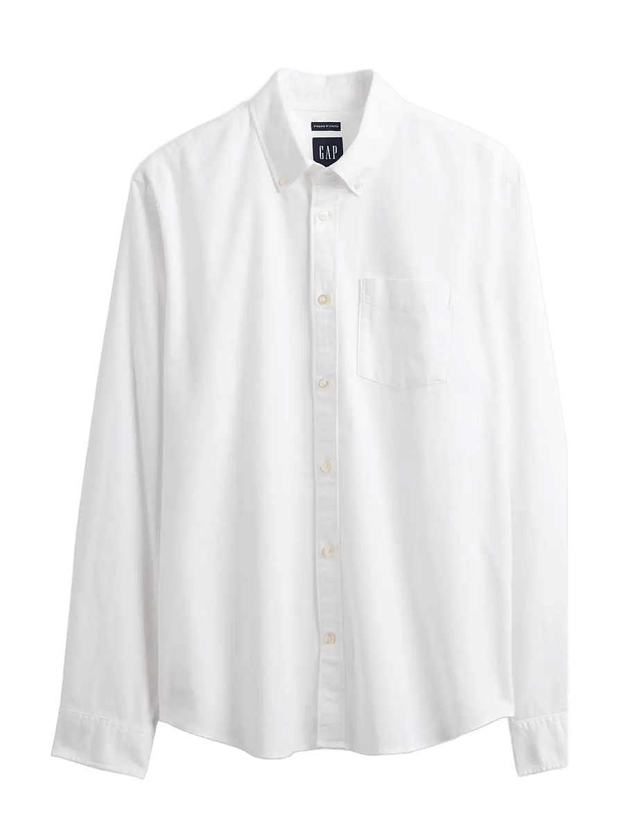 GAP - Oxford Button-Down Shirt from the GAP collection - freizeithemden - white v2 global - 1