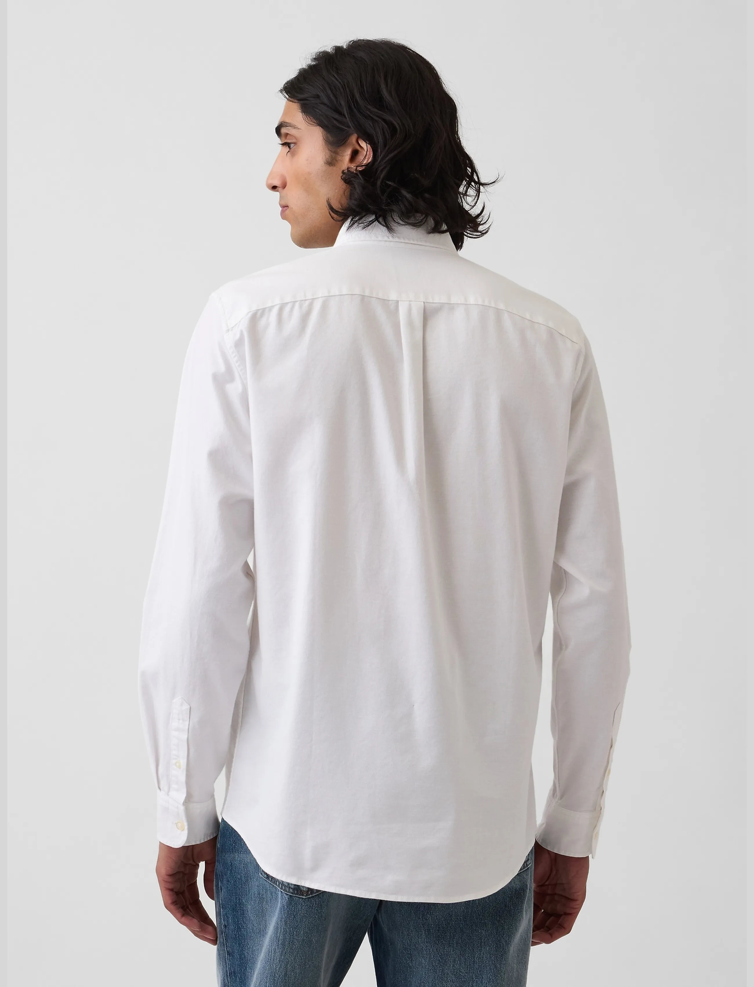 GAP Oxford Button-Down Shirt From The Collection oxfordskjortor herr – bild 3