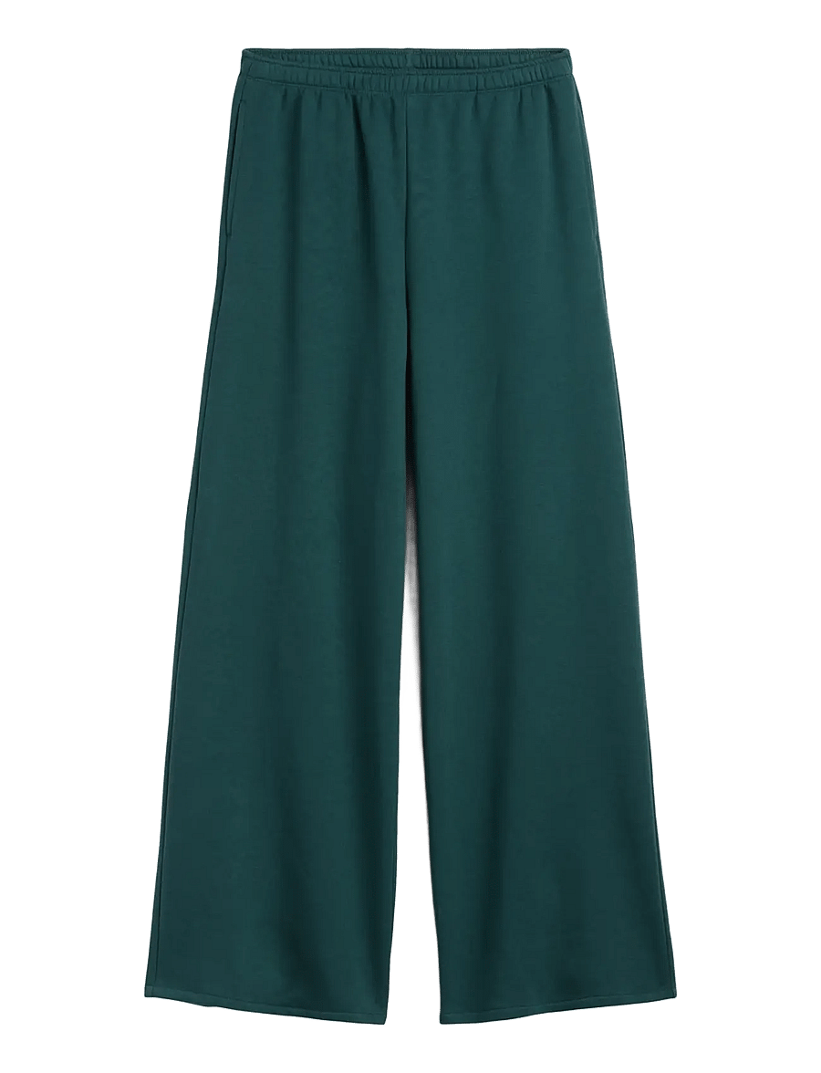 GAP - VintageSoft Baggy Wide-Leg Sweatpants from the GAP collection - alltags-style - dark green 4 - 1