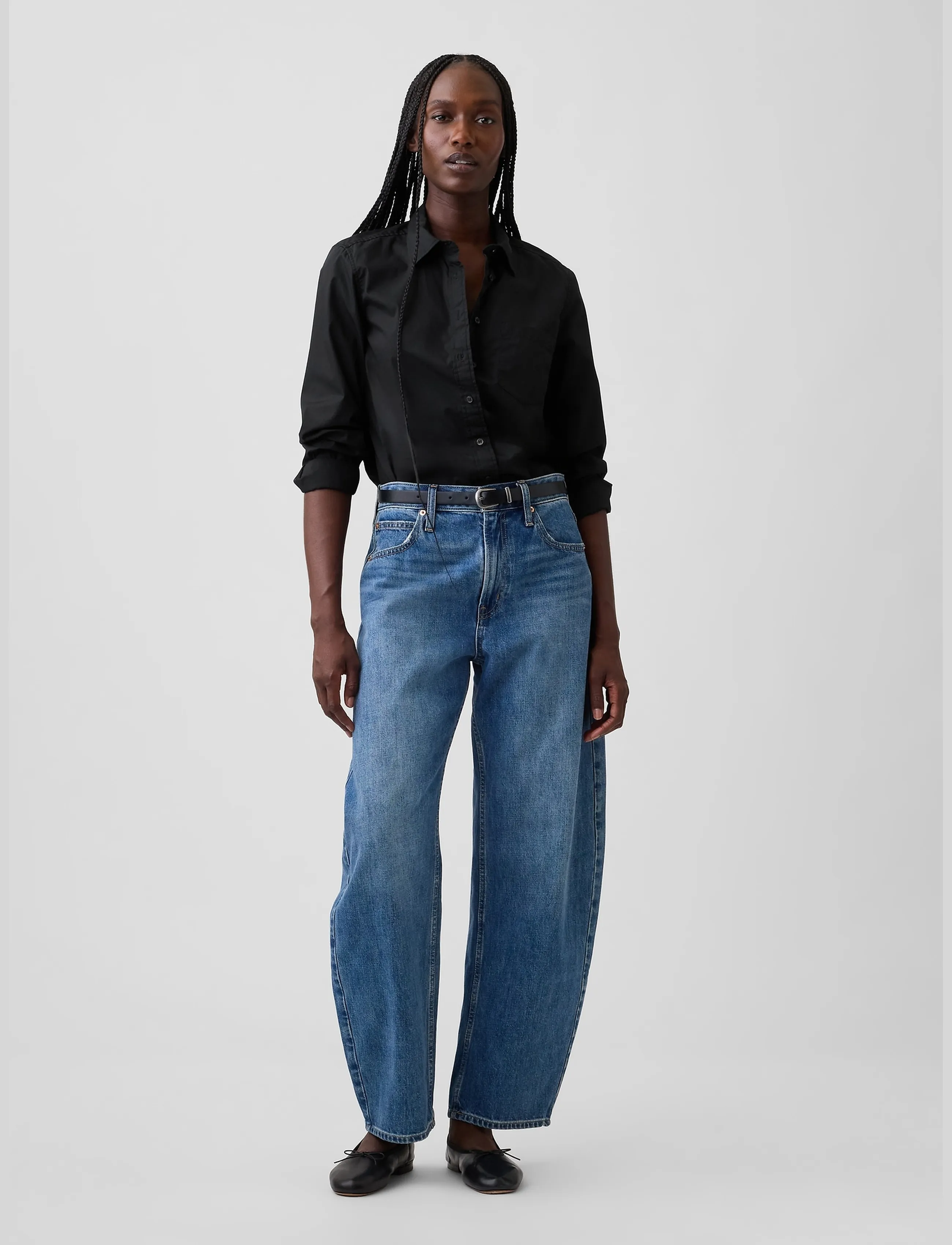 GAP Organic Cotton Poplin Classic Shirt skjortor dam – bild 6