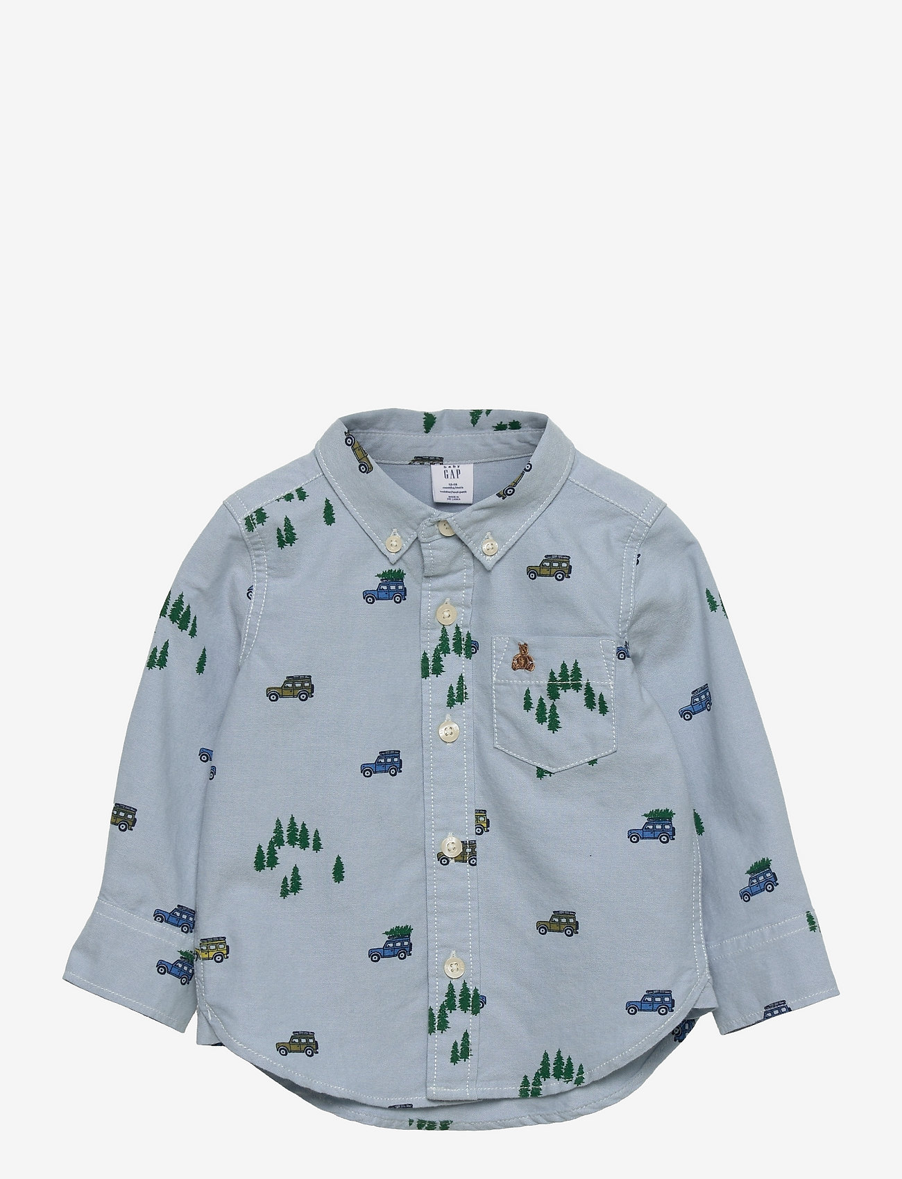 GAP - Toddler Oxford Shirt - ao cars - 0