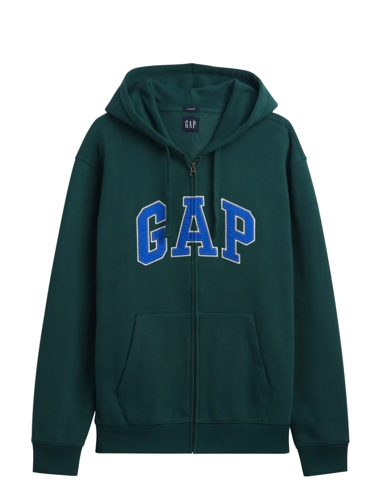 GAP - Adult VintageSoft Arch Logo Zip Hoodie - kapuutsiga pusad - deep hunter v2 - 1
