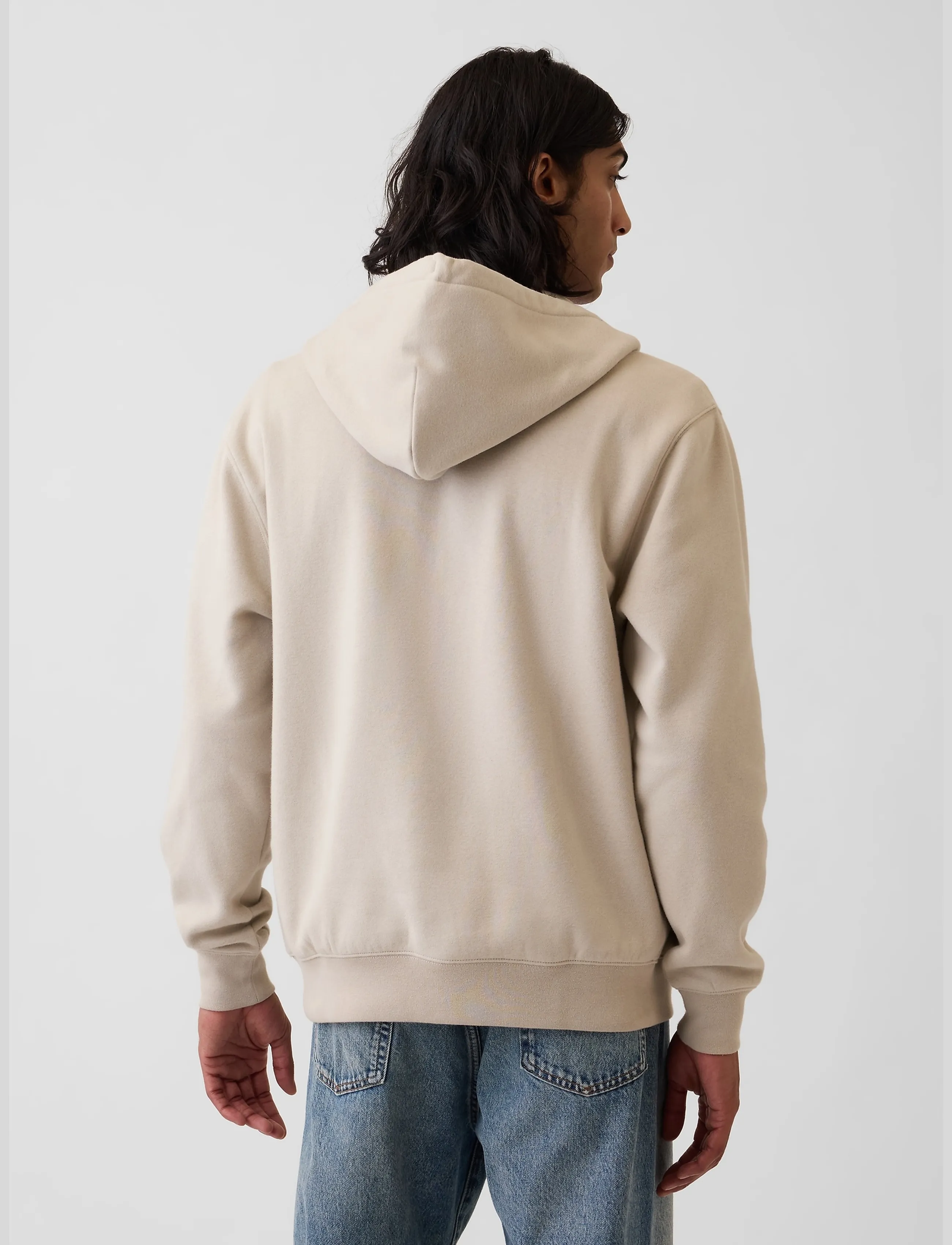 GAP - Adult VintageSoft Arch Logo Zip Hoodie - kapuutsiga pusad - moonstone - 3
