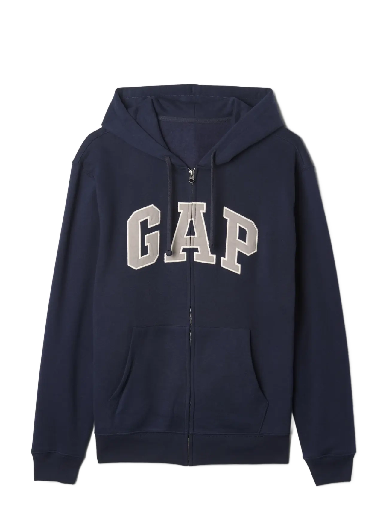 GAP - Adult VintageSoft Arch Logo Zip Hoodie - tapestry navy v2 - 1