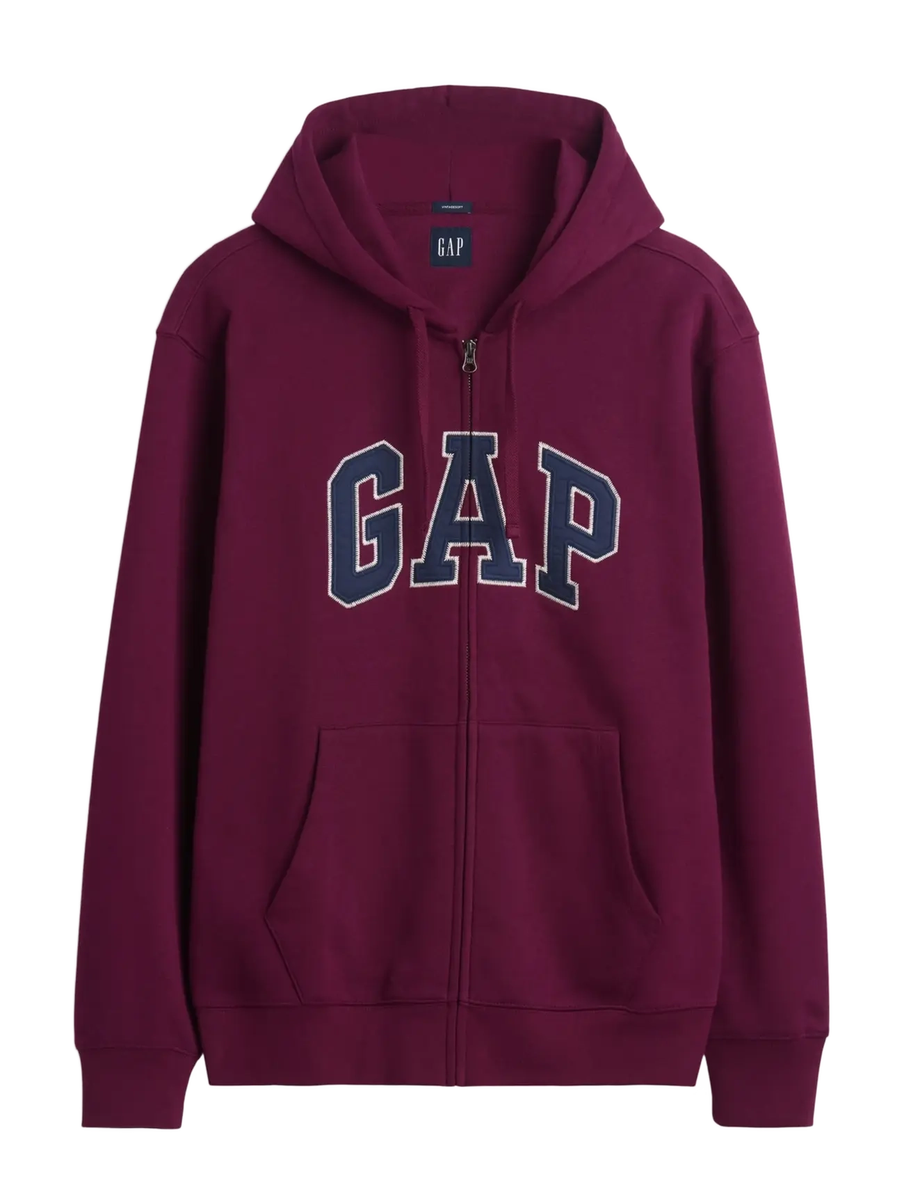 GAP - Adult VintageSoft Arch Logo Zip Hoodie - kapuutsiga pusad - tuscan red v3 - 1