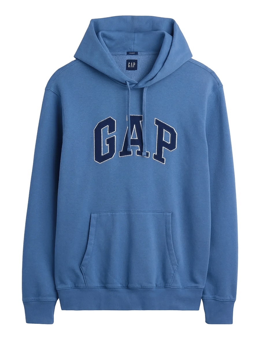 GAP - Adult VintageSoft Arch Logo Hoodie - hoodies - bainbridge blue 117 v2 - 1