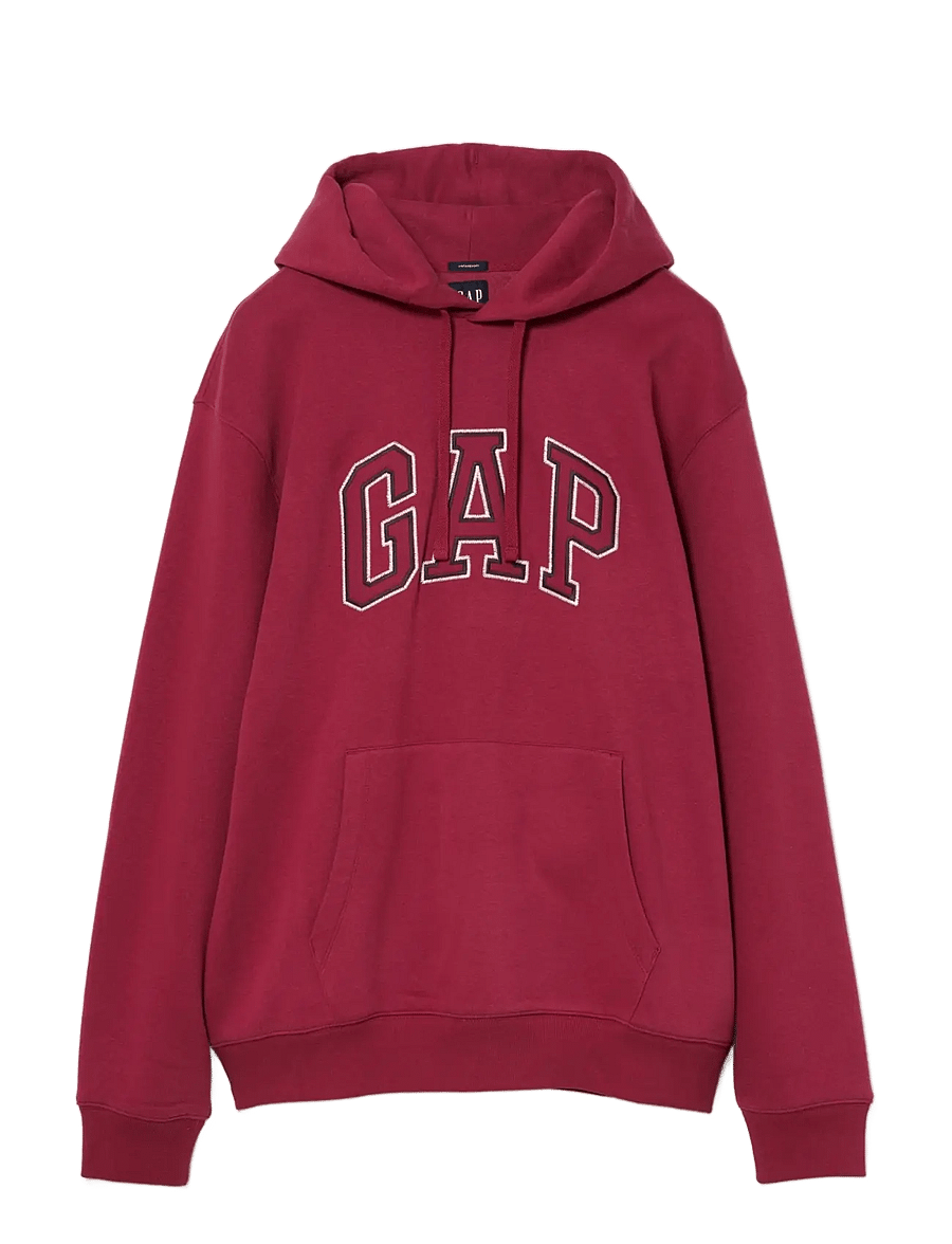 GAP - Adult VintageSoft Arch Logo Hoodie - kapuutsiga pusad - new classic red - 0
