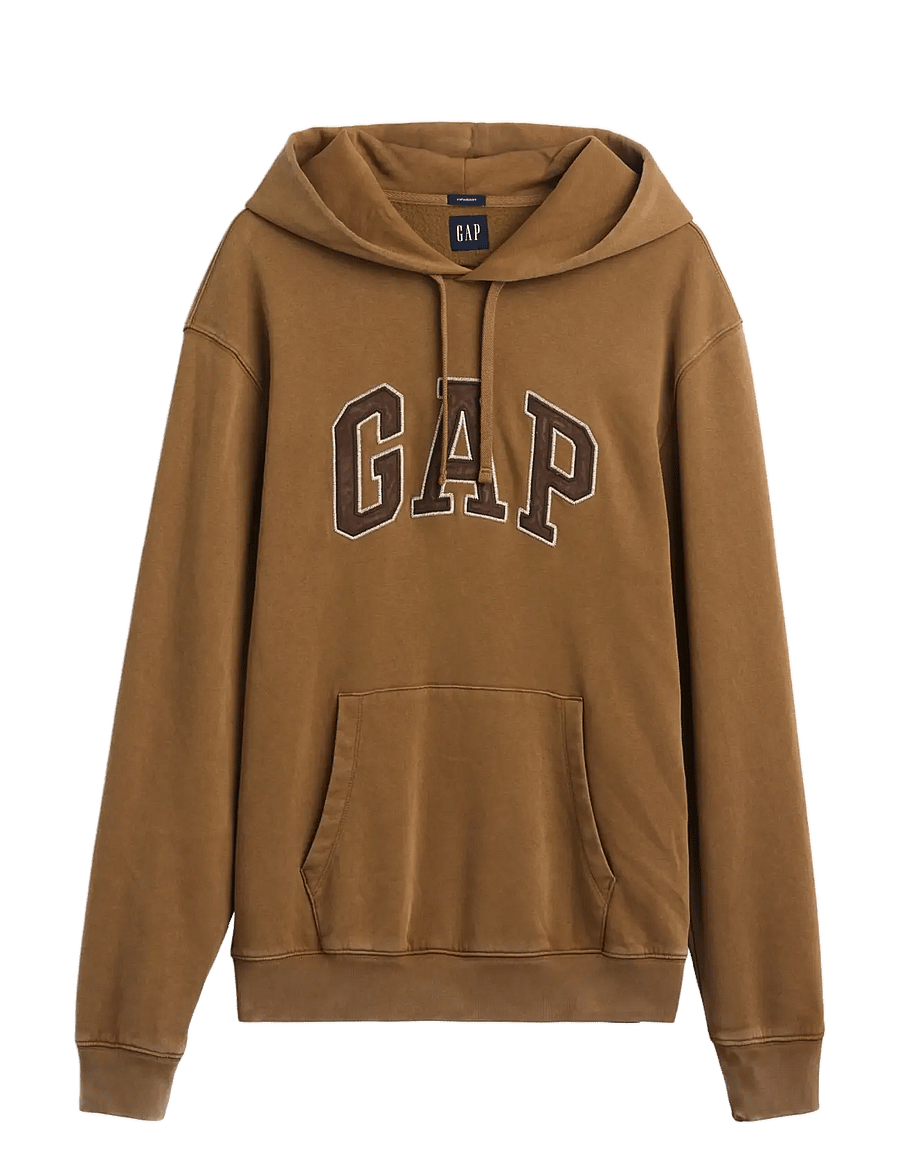 GAP - Adult VintageSoft Arch Logo Hoodie - hættetrøjer - palomino brown v2 - 1