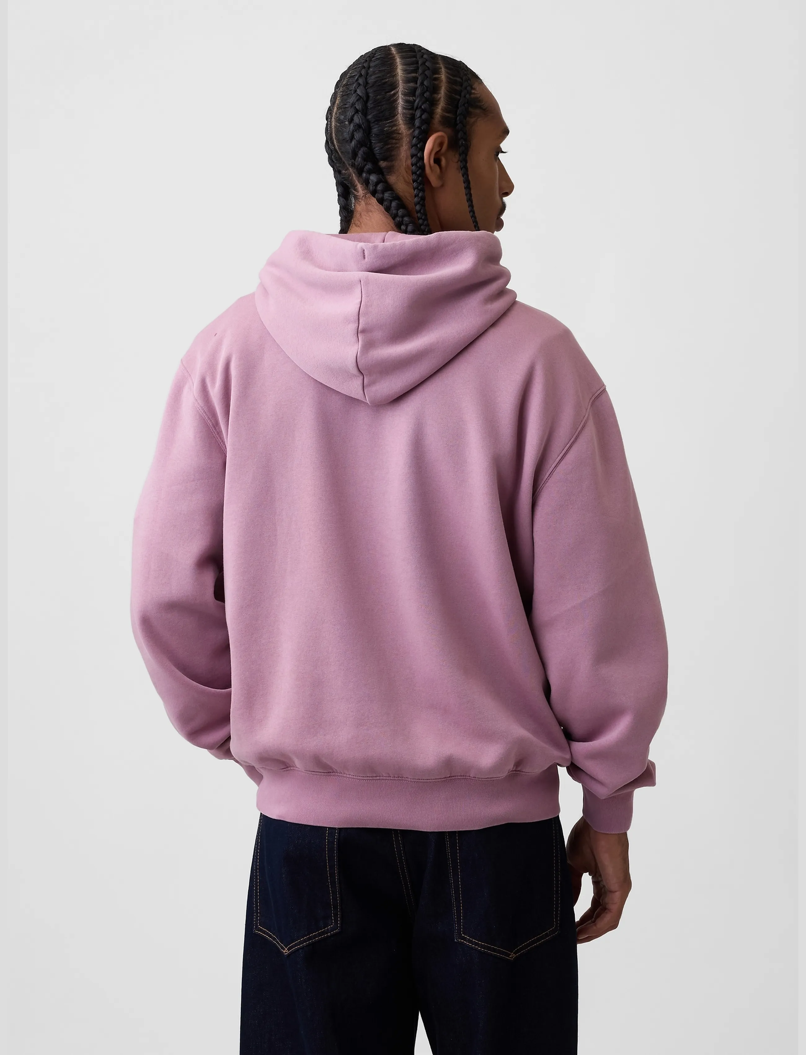 GAP - Adult VintageSoft Arch Logo Hoodie - hættetrøjer - wispy mauve v2 - 3
