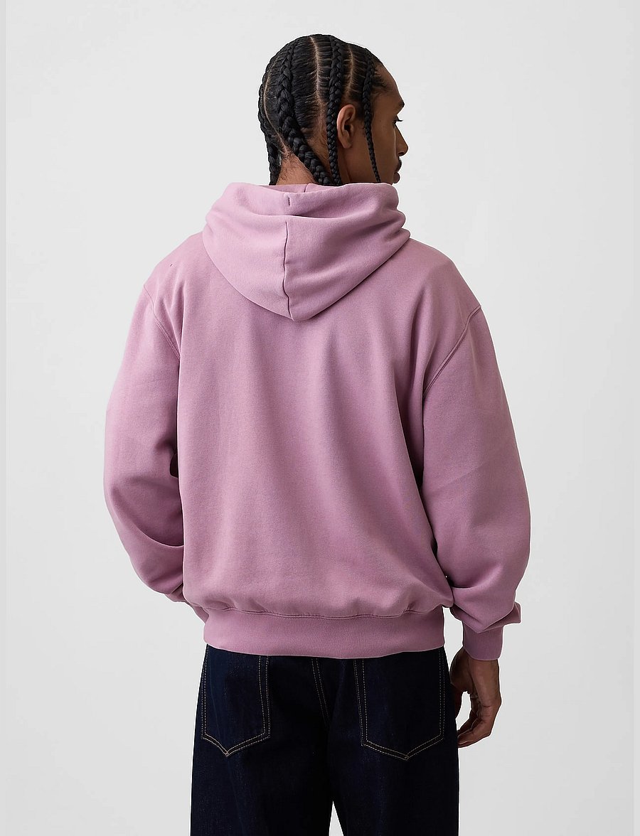 GAP - Adult VintageSoft Arch Logo Hoodie - hættetrøjer - wispy mauve v2 - 3