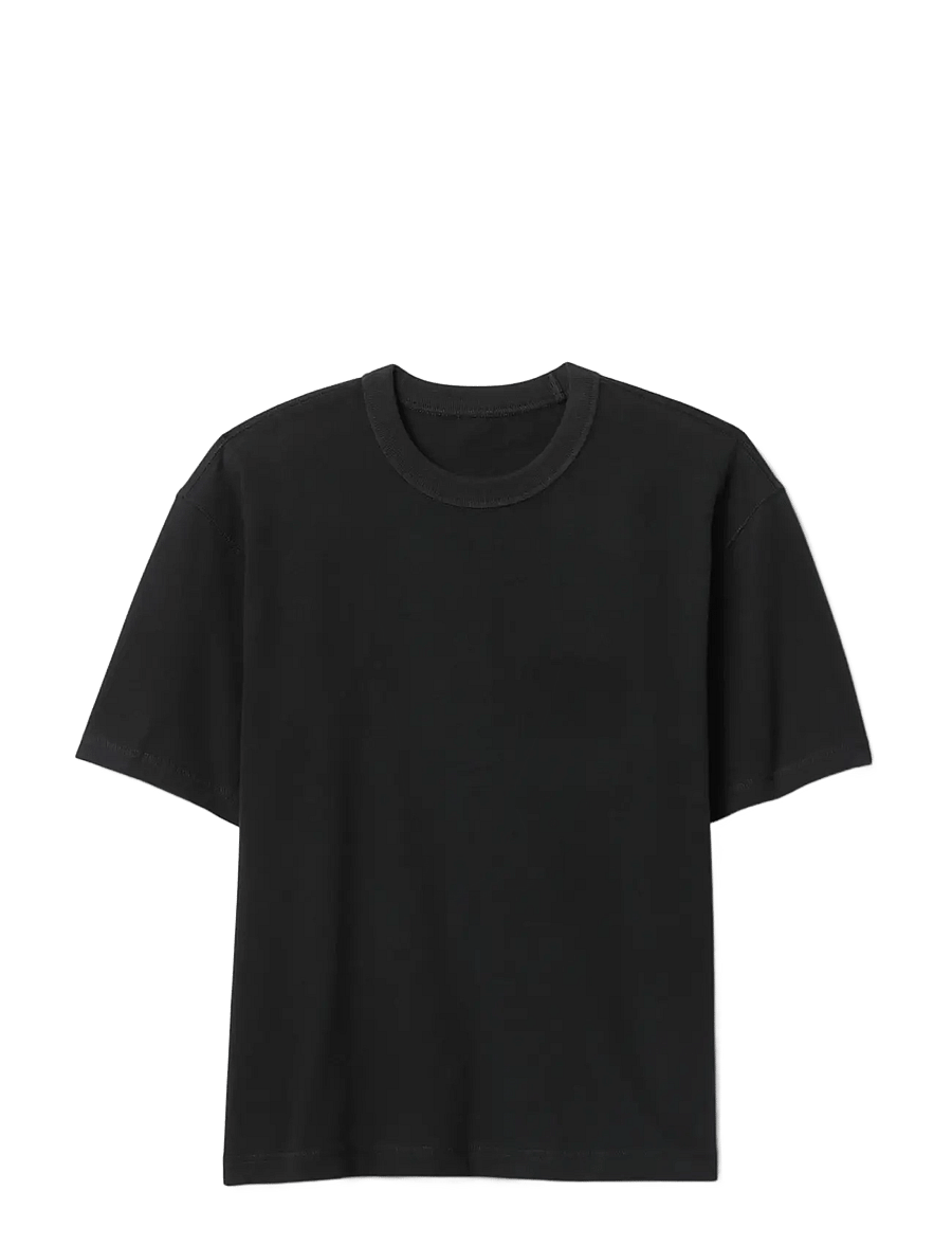 GAP - Adult Heavyweight Crop T-Shirt from the GAP collection - kortærmede t-shirts - true black v2 - 1