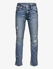GAP - Kids Distressed Girlfriend Jeans with Washwell&#153; - tavalised teksad - medium wash - 0