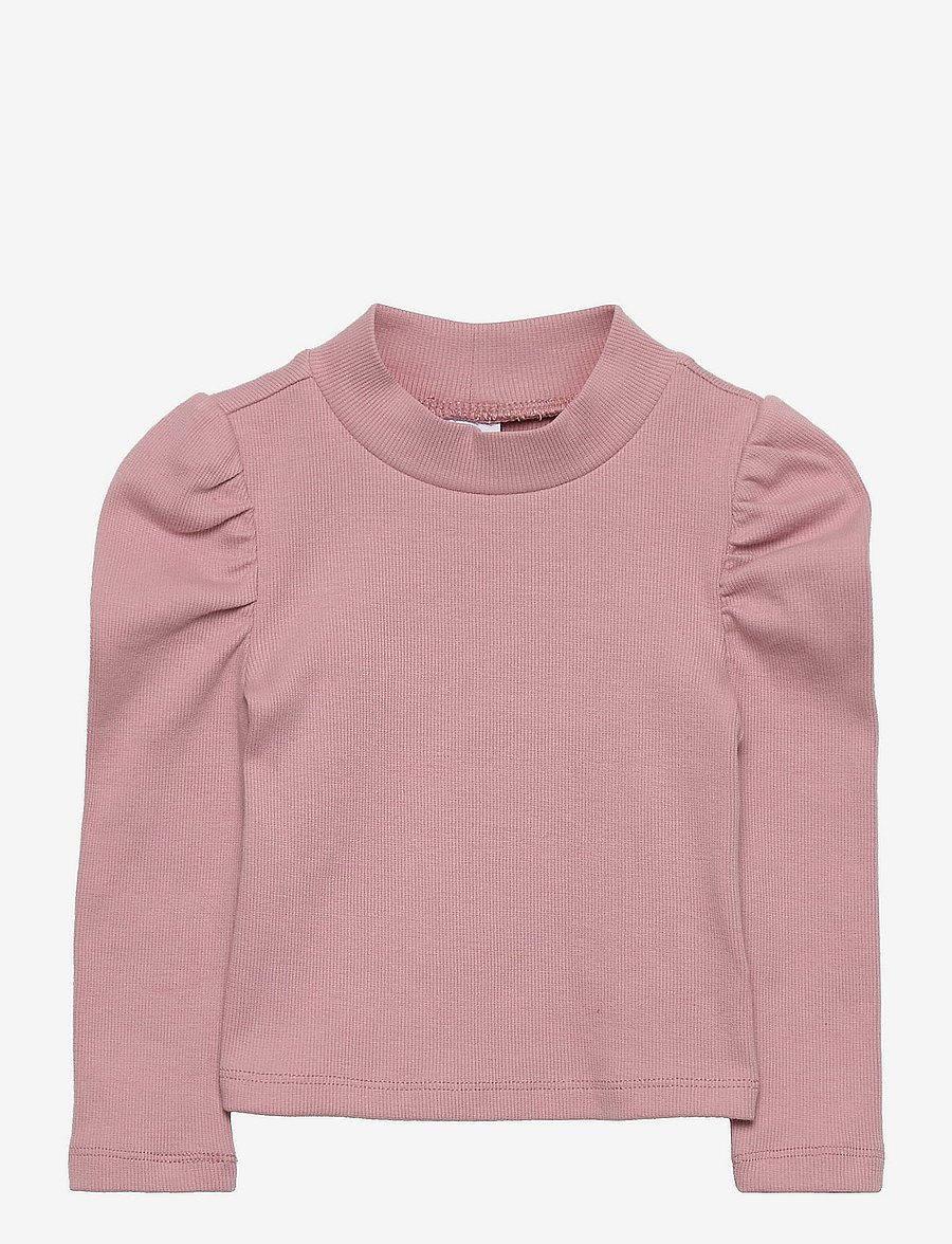GAP - Toddler Puff Sleeve Turtleneck Top - antique pink - 0