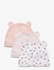 GAP - Baby 100% Organic Cotton First Favorite Beanie (3-Pack) - alhaisimmat hinnat - light pink floral - 1