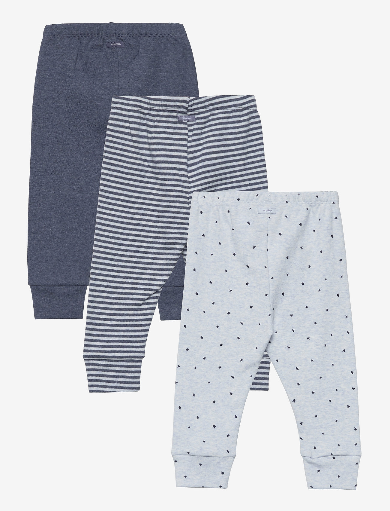GAP - Baby 100% Organic Cotton First Favorite Pull-On Pants (3- - blue star 816 - 1