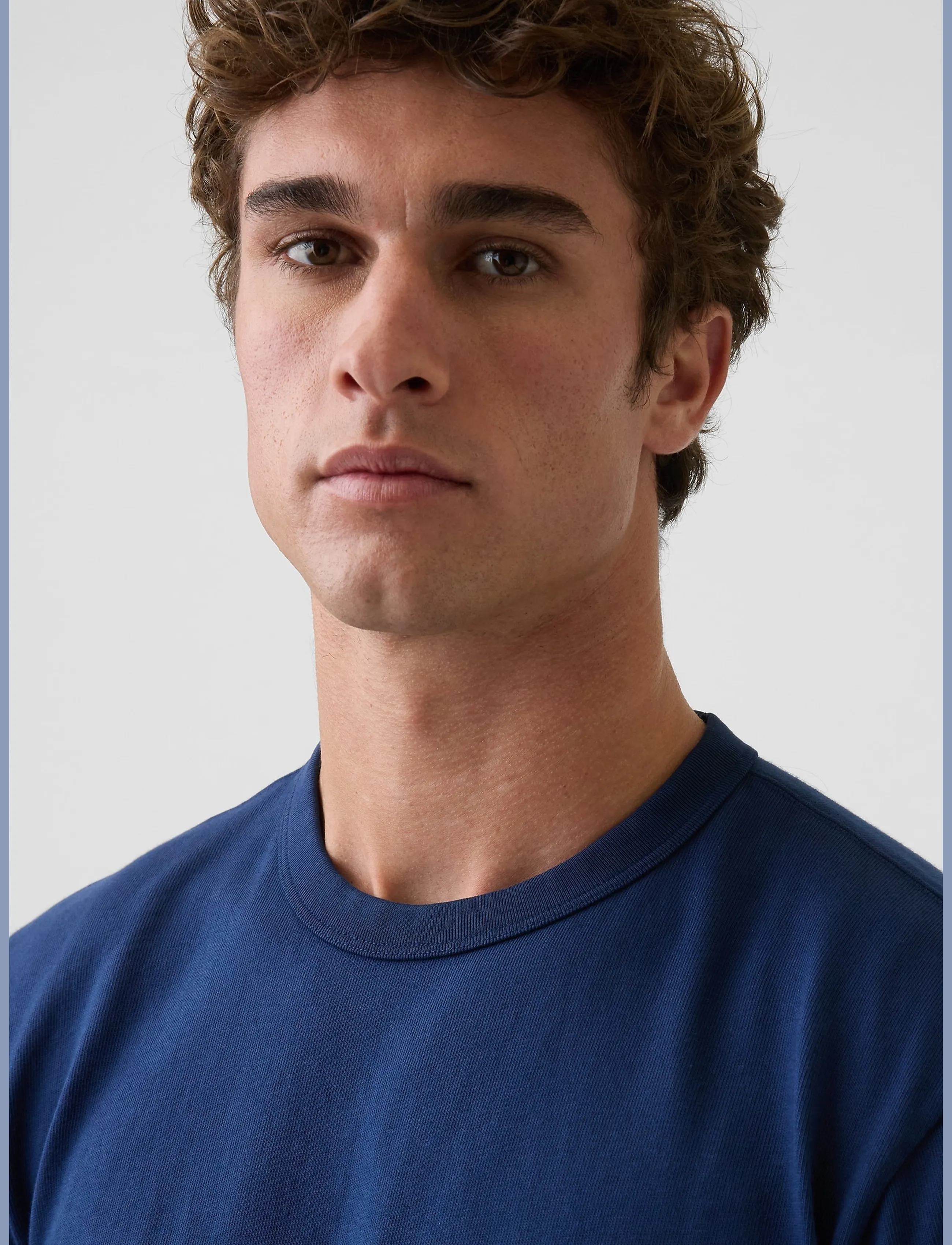 GAP - Adult Heavyweight Relaxed T-Shirt from the GAP collection - lühikeste varrukatega t-särgid - navy uniform - 4