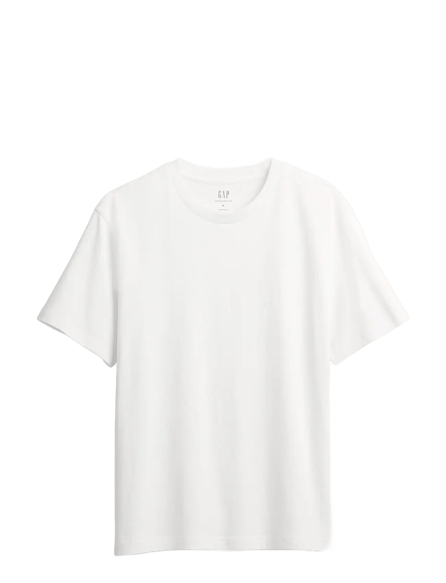 GAP - Adult Heavyweight Relaxed T-Shirt from the GAP collection - short-sleeved t-shirts - new off white - 1
