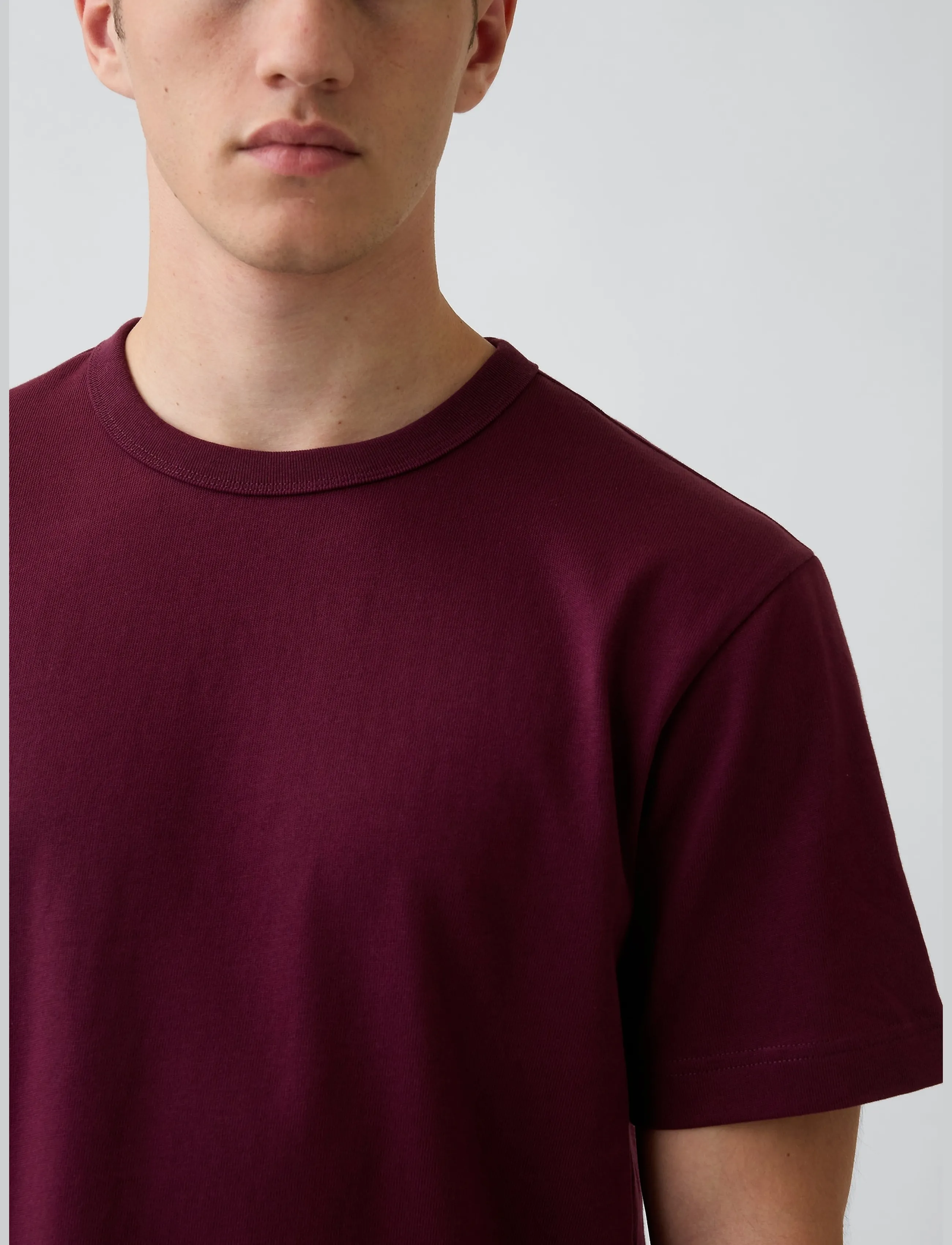 GAP - Adult Heavyweight Relaxed T-Shirt from the GAP collection - t-shirts - tuscan red v3 - 4