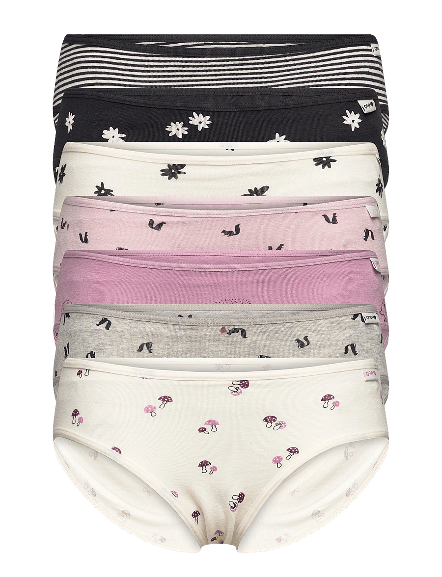 GAP - Kids Organic Cotton Printed Bikini Briefs (7-Pack) - multi - 0