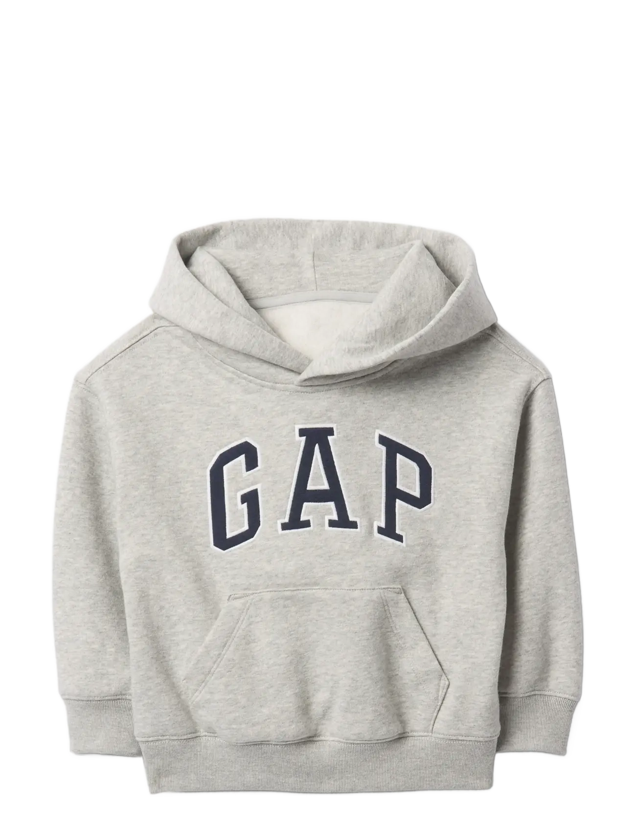 GAP Baby & Toddler VintageSoft Logo Hoodie - Tops - LIGHT HEATHER GREY / grey