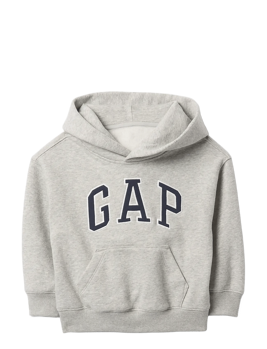 GAP - Baby & Toddler VintageSoft Logo Hoodie - kapuzenpullover - light heather grey - 0