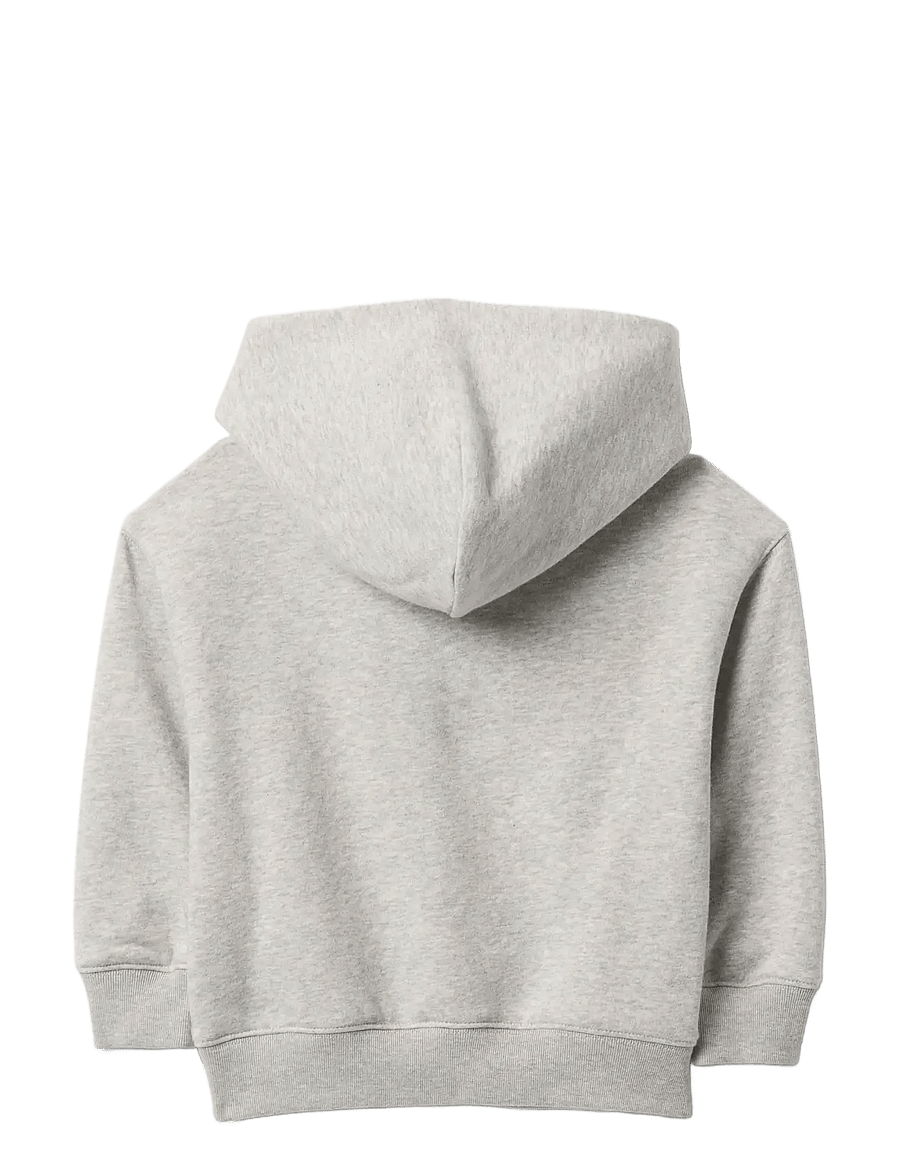 GAP - Baby & Toddler VintageSoft Logo Hoodie - kapuzenpullover - light heather grey - 1