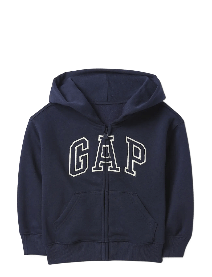 GAP - Baby & Toddler VintageSoft Logo Zip Hoodie - tapestry navy - 0