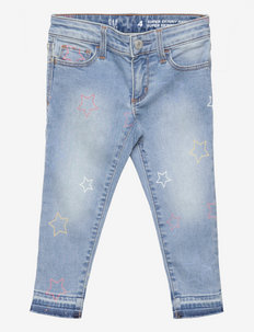Kids Star Print Super Skinny Ankle Jeans with Washwell &#153, GAP