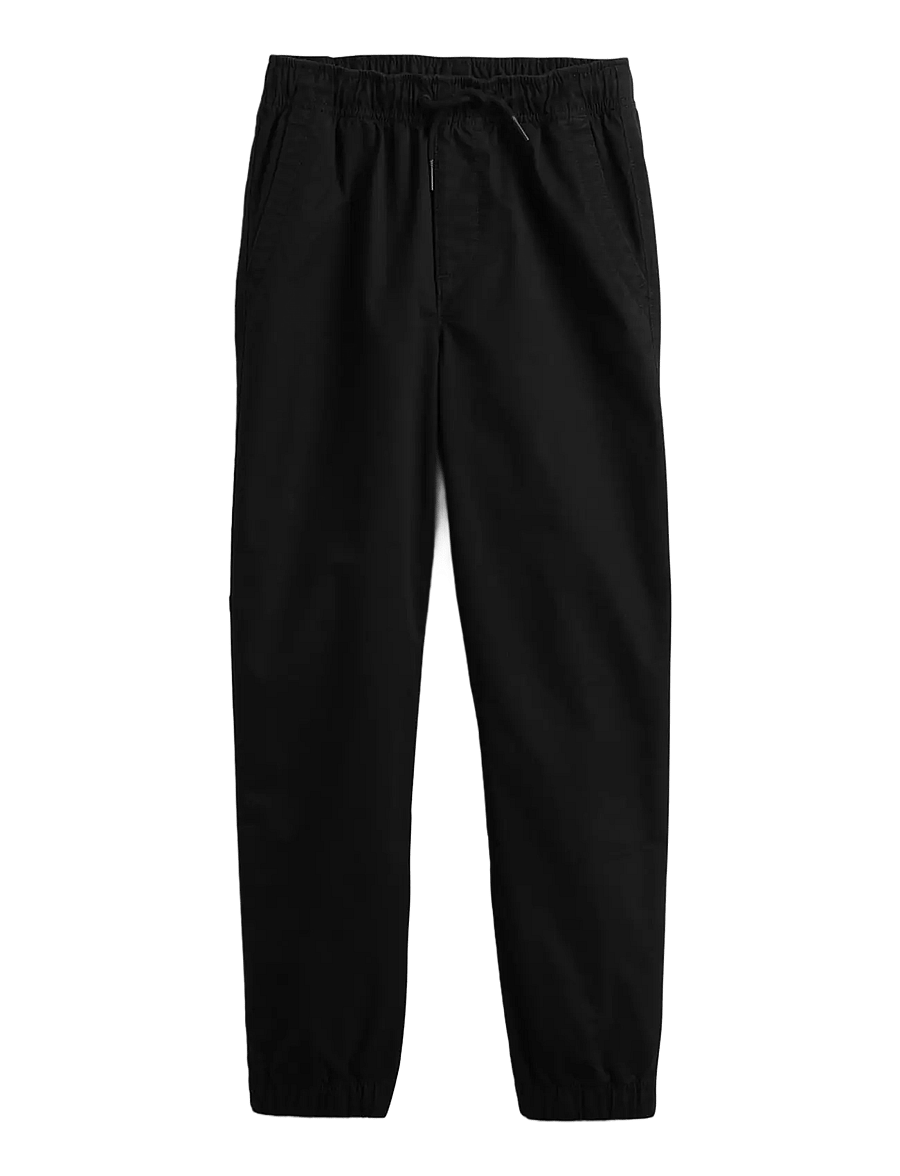 GAP - Kids Uniform Relaxed Joggers from the GAP collection - sweatpants - true black v2 - 1
