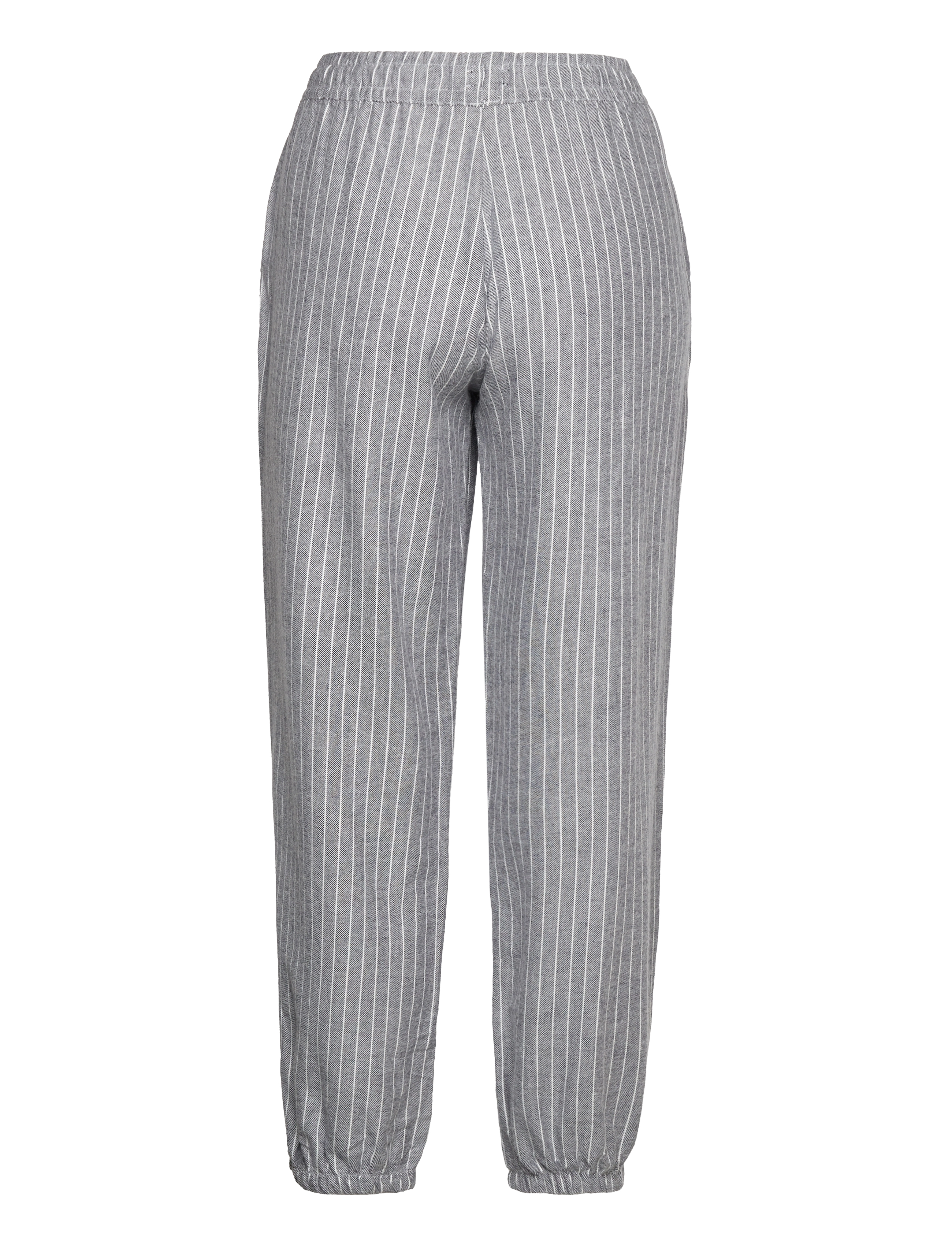 GAP - Flannel PJ Joggers - grey stripe - 1