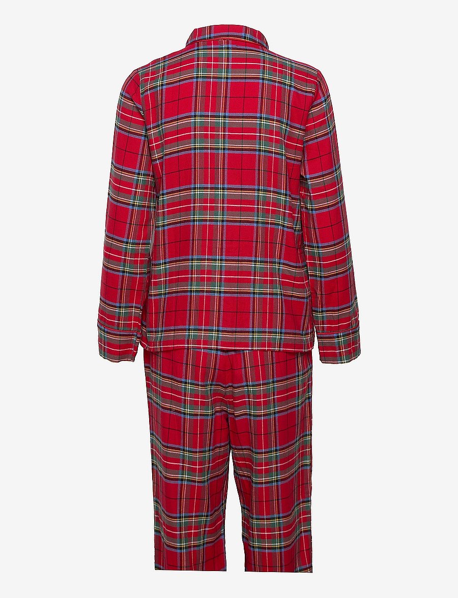 GAP - Flannel PJ Set - red plaid - 1