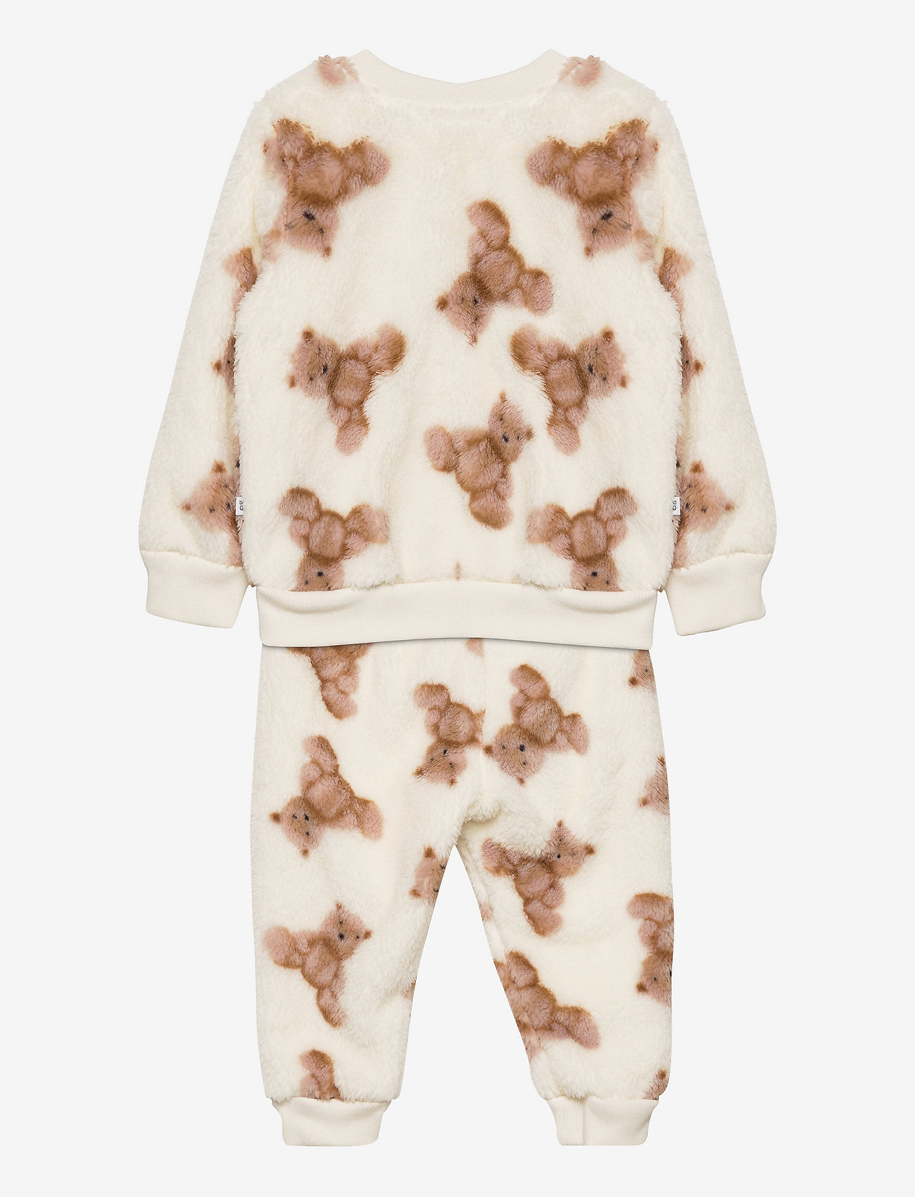 GAP - Baby Sherpa Brannan Bear Print Outfit Set - ivory frost - 1