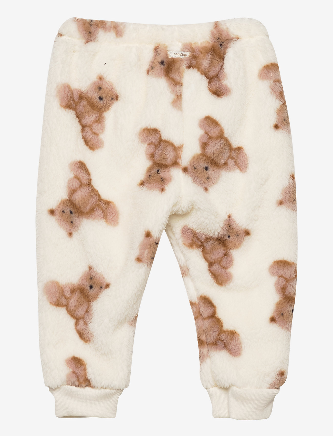 GAP - Baby Sherpa Brannan Bear Print Outfit Set - ivory frost - 3